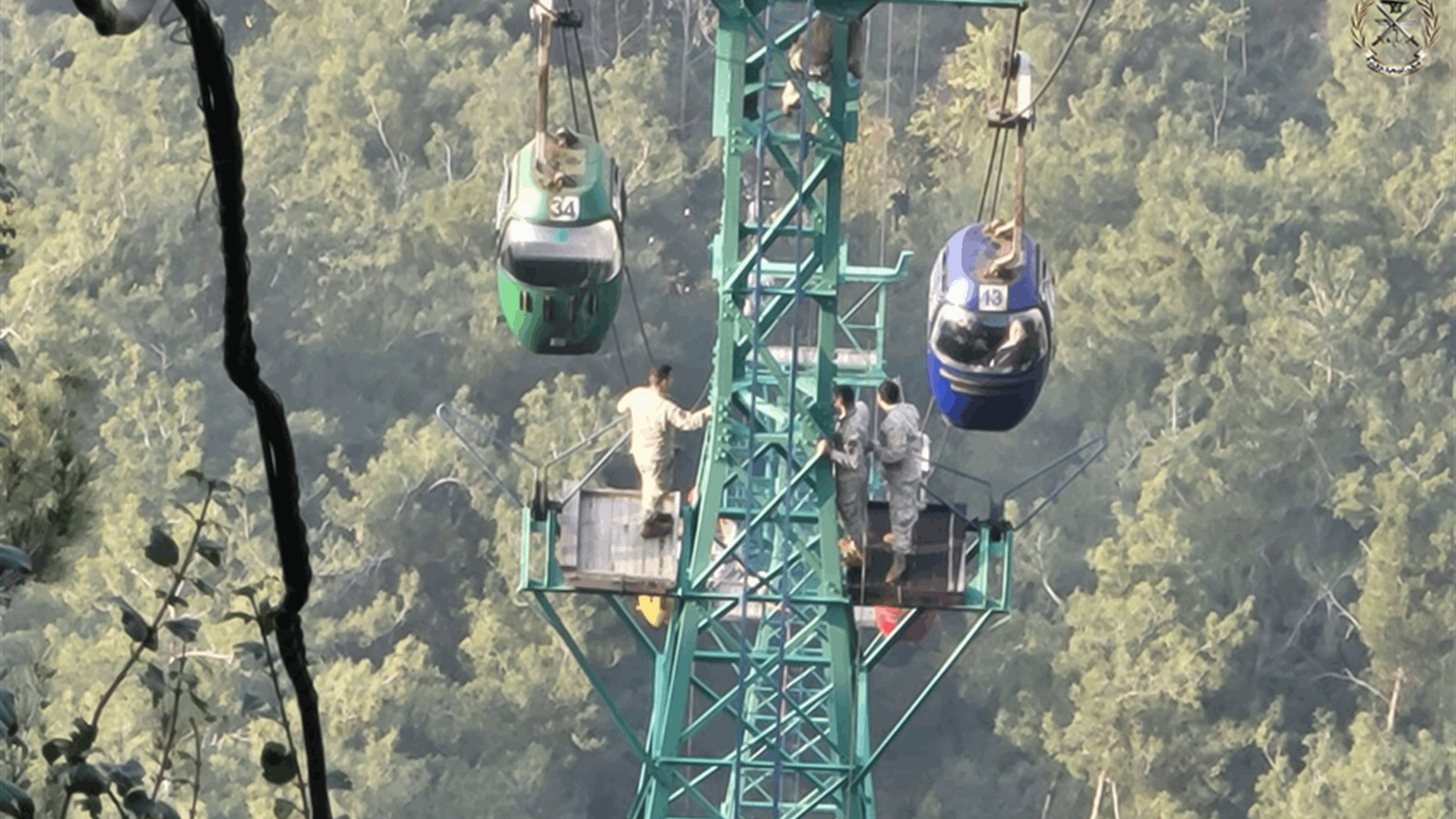 Rescue efforts: Cable car collision in Lebanon due to mechanical malfunction