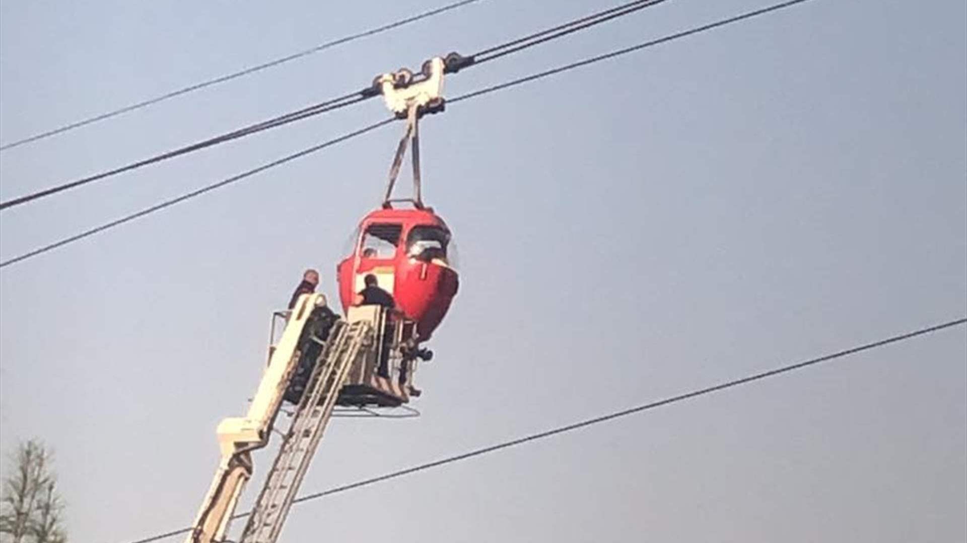 بيان للدفاع المدني بعد حادثة التلفريك... ماذا جاء فيه؟