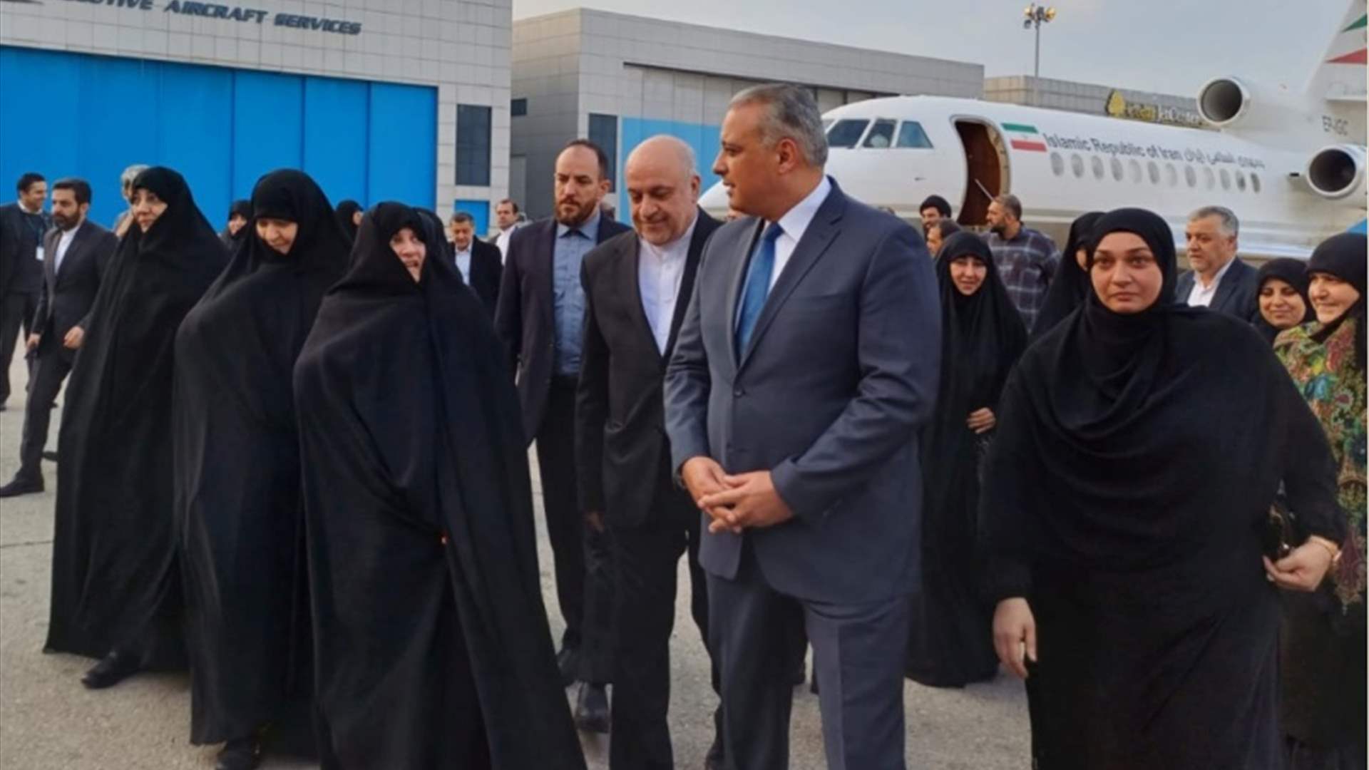 عقيلة الرئيس الإيراني في بيروت