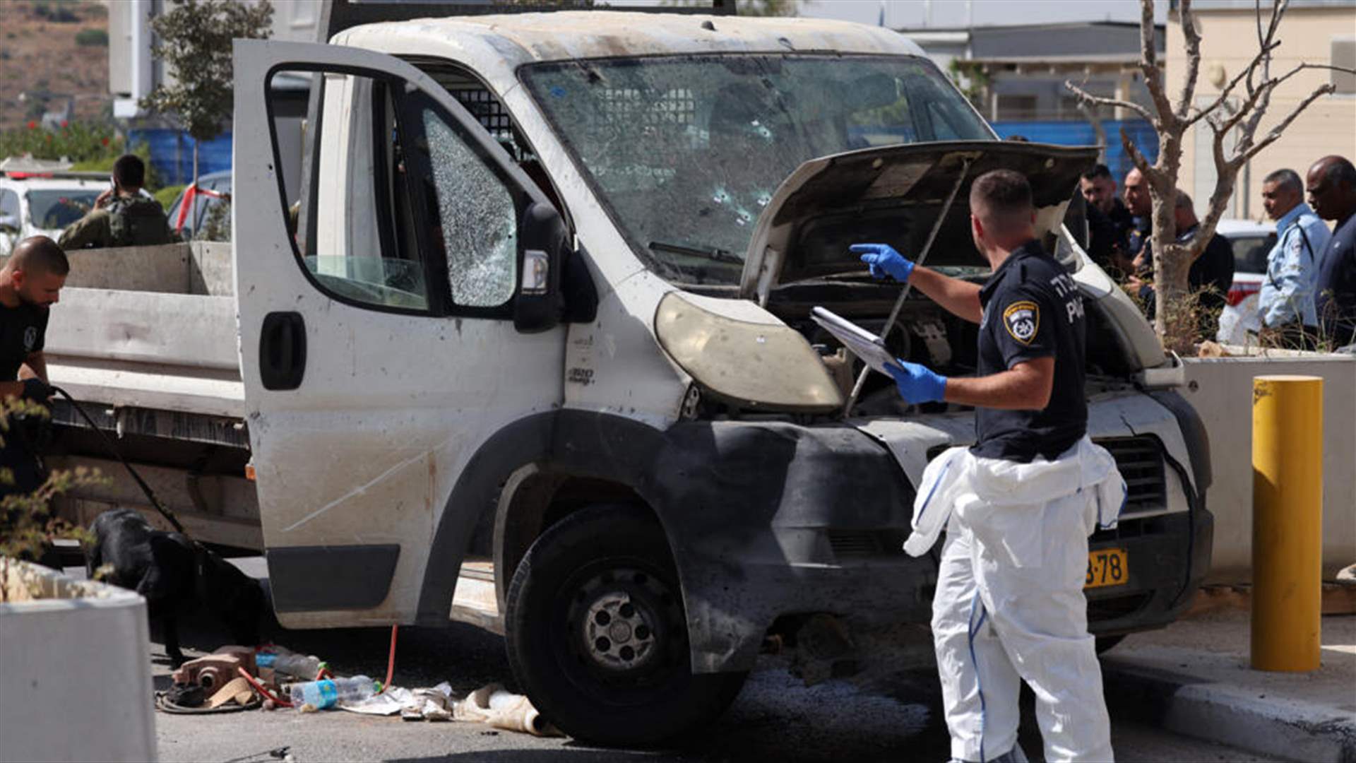 عملية دهس نفذها فلسطيني في الضفة الغربية