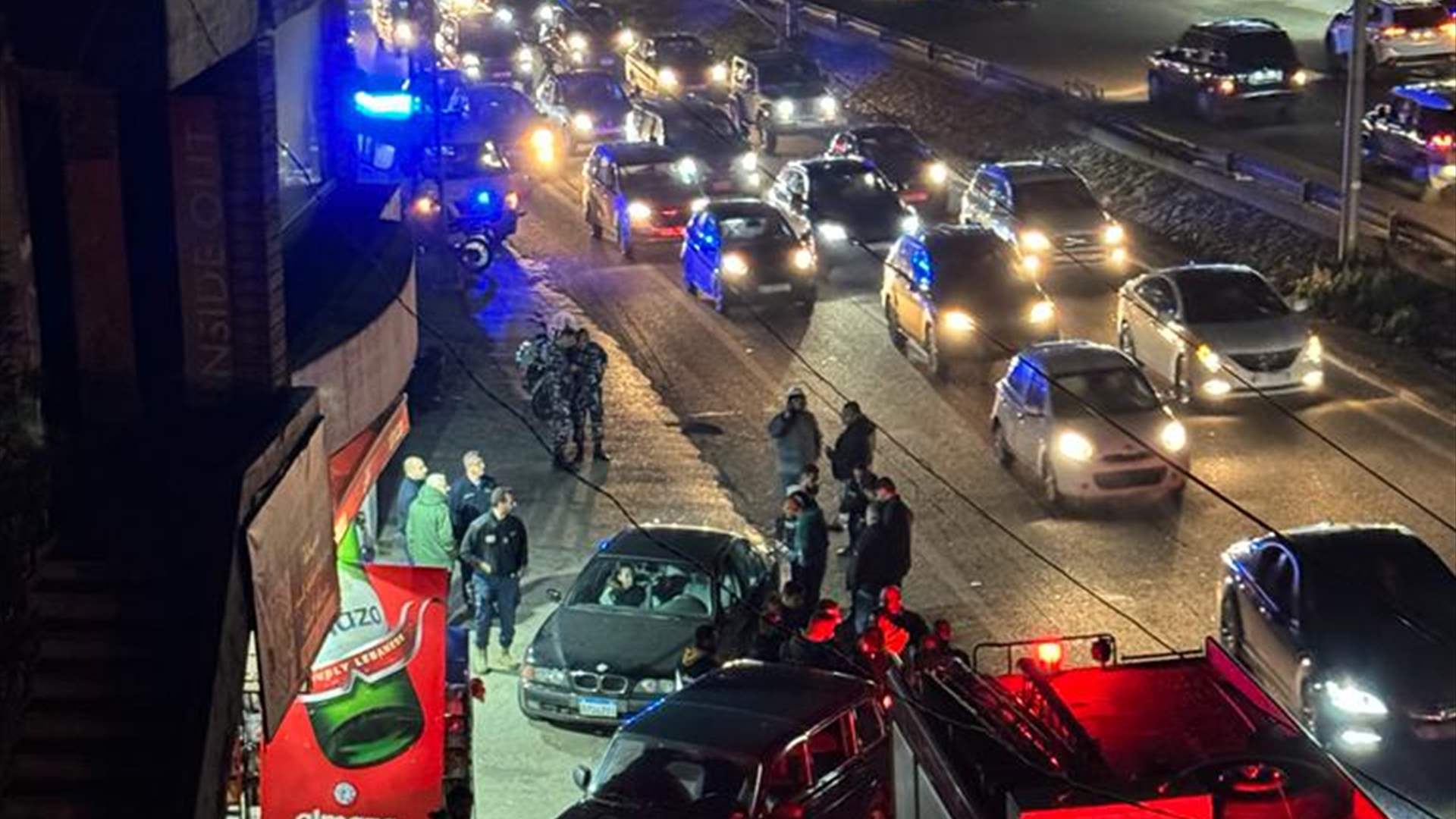 جريحان في إشتباك على أوتوستراد جونية