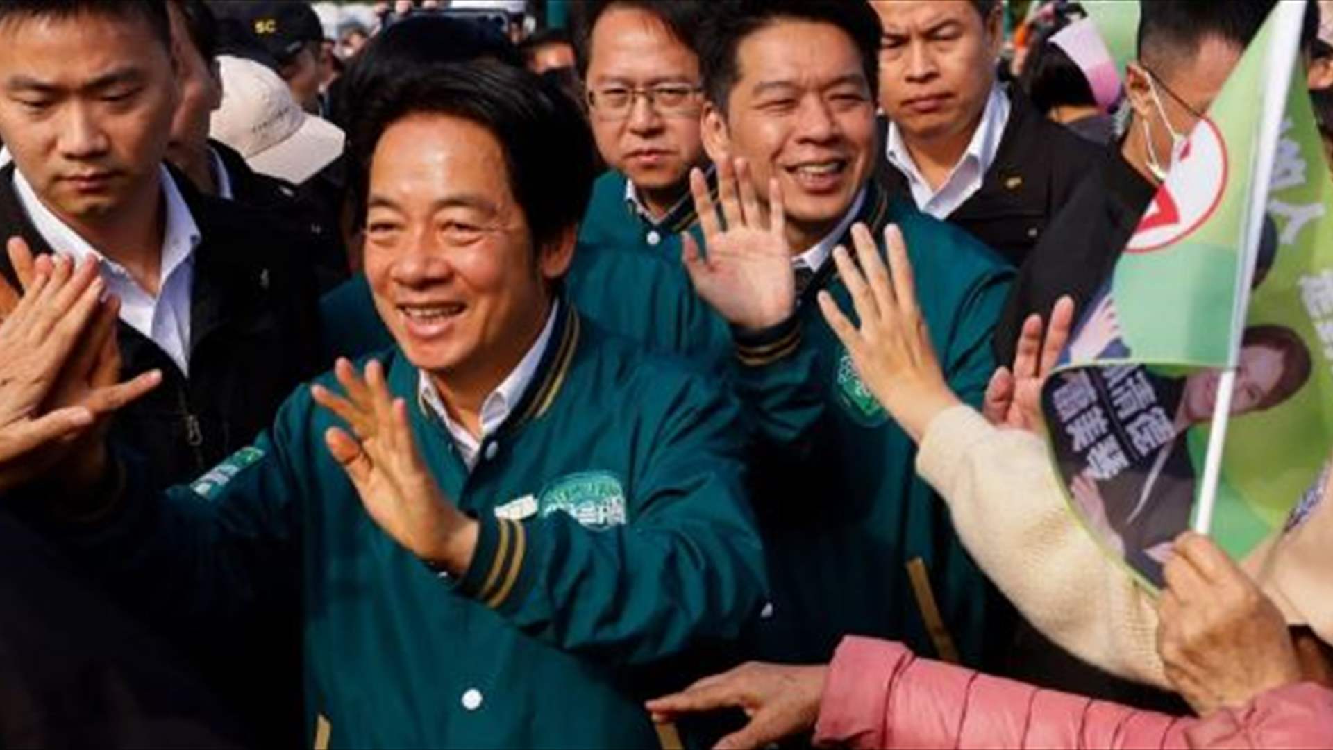  الحكومة الصينية تصف المرشح لمنصب رئيس تايوان بأنه &quot;تصادمي&quot; ومدمر للسلام