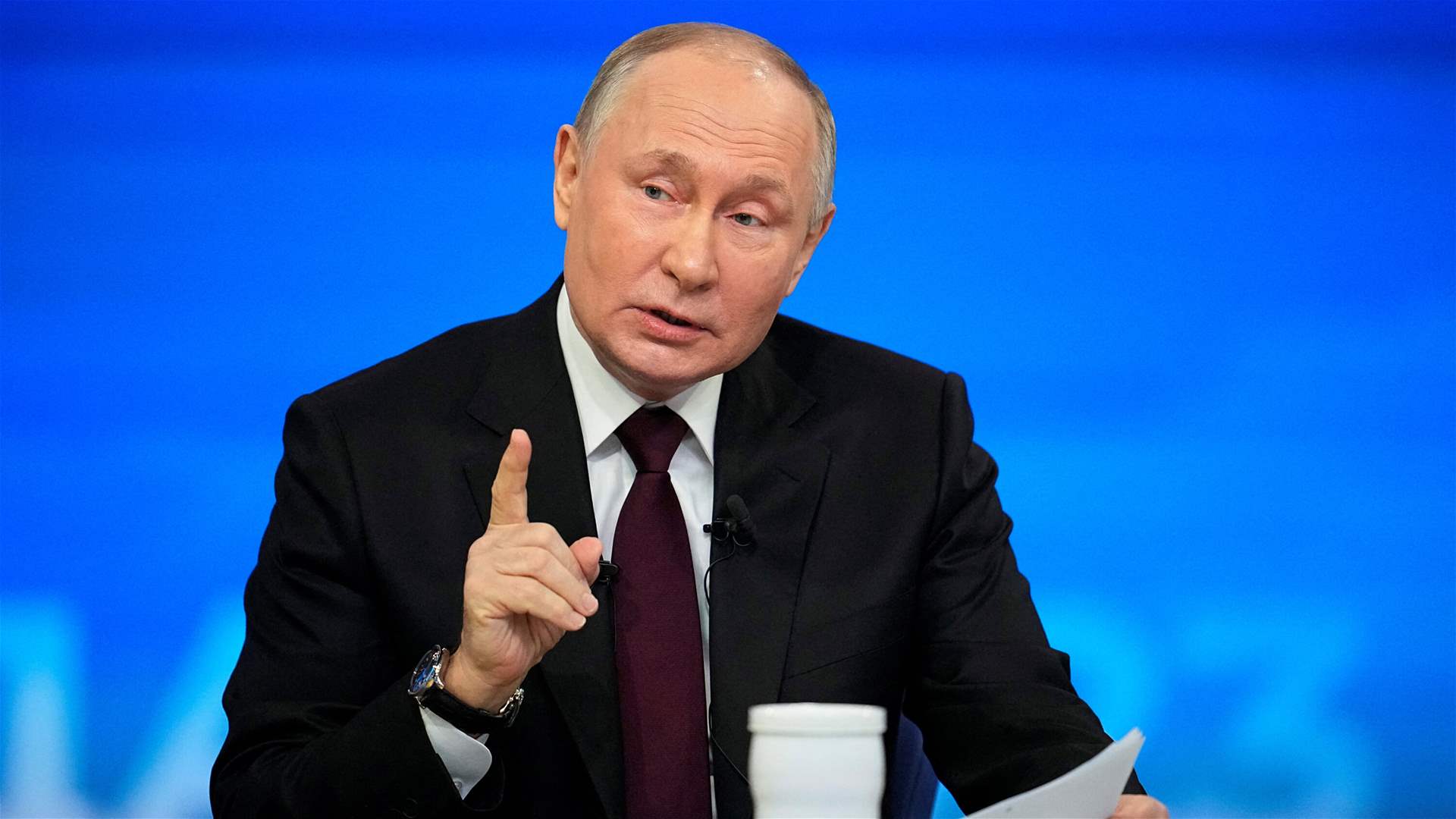 Putin in New Year's speech: 'We will never retreat' 