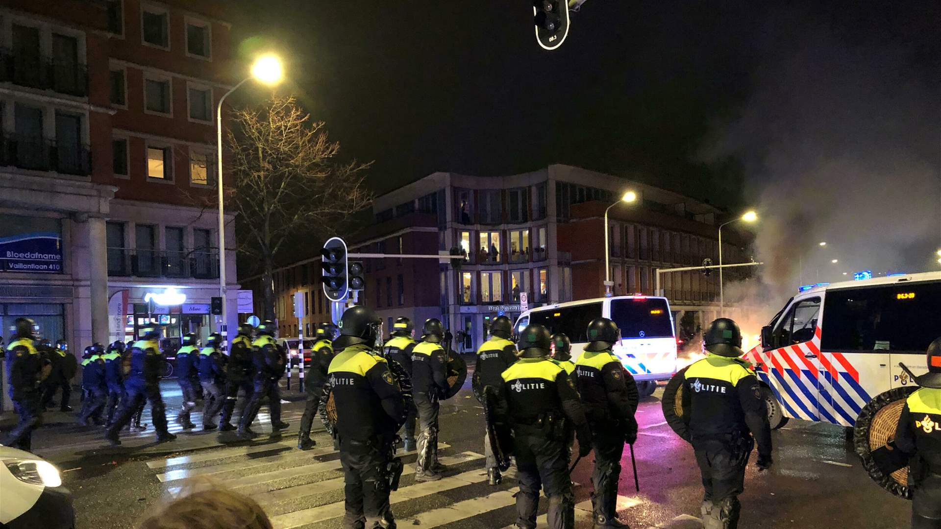 Dutch police arrest over 200 in New Year&#39;s Eve riots