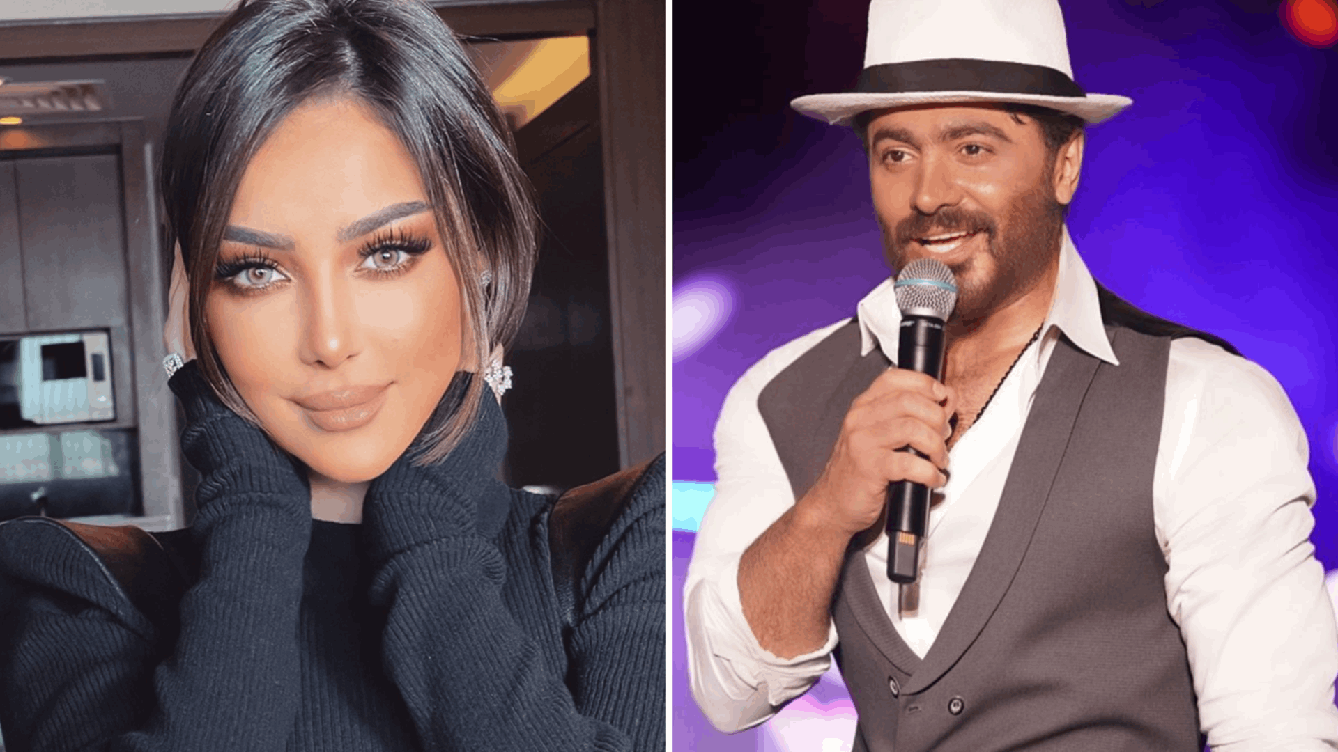 تامر حسني في صورة عائلية مع بسمة بوسيل...هل عادا لبعضهما من جديد؟ (صورة)
