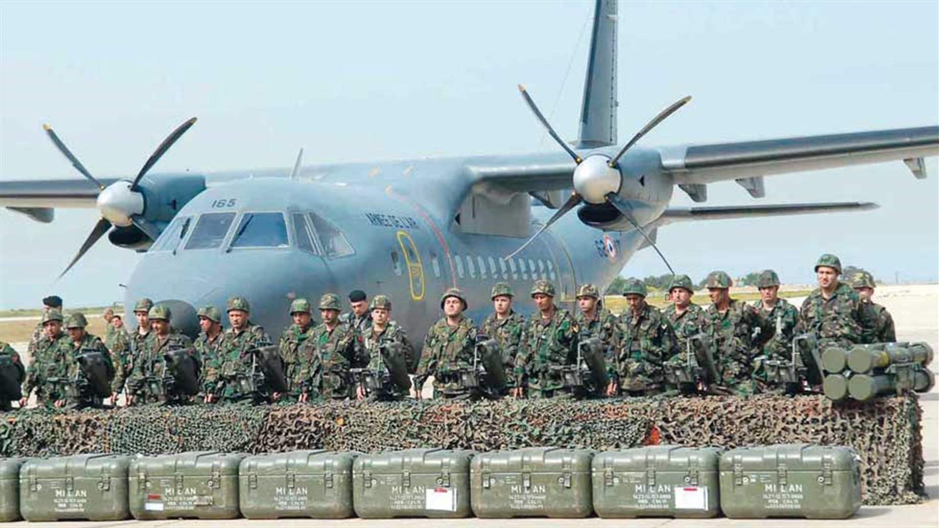 France provides 15 tons of medical aid to the Lebanese army 