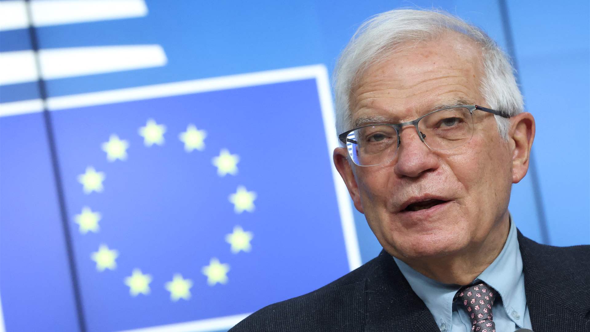The latest on the visit of EU&#39;s Borrell to Lebanon