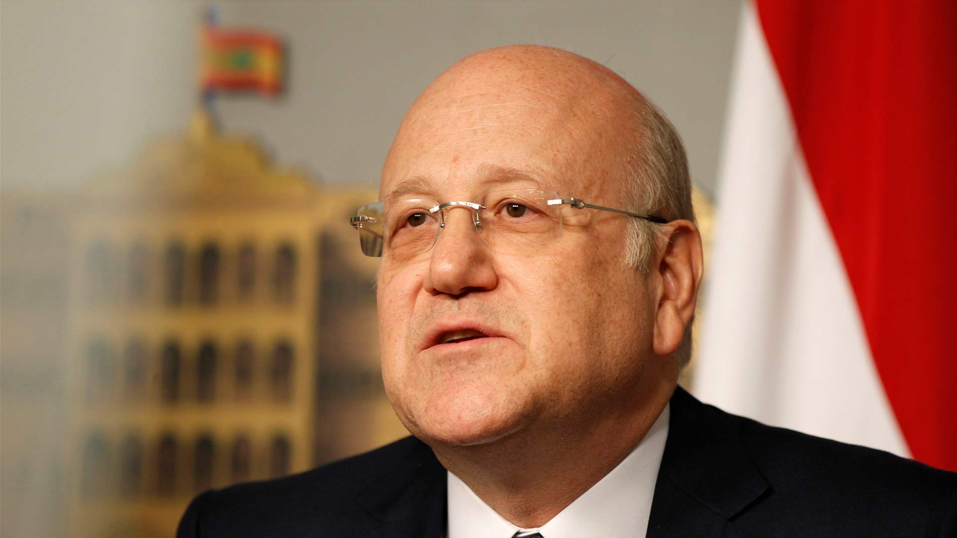 Mikati: Peace decision rests with Lebanon, war decision in Israel&#39;s hands