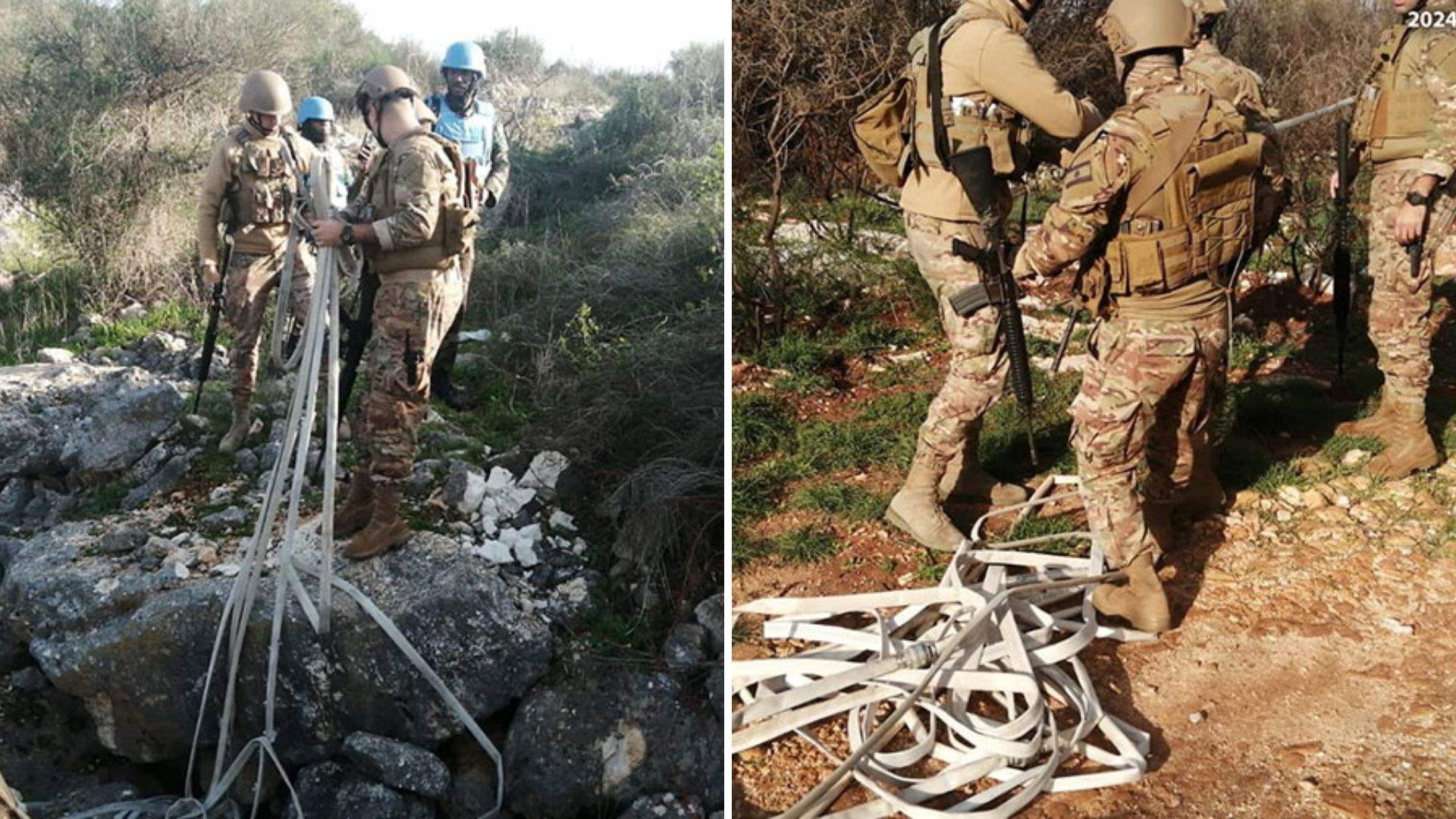 UNIFIL, Lebanese army uncover Israeli-extended &#39;flammable materials pipelines&#39; in southern areas