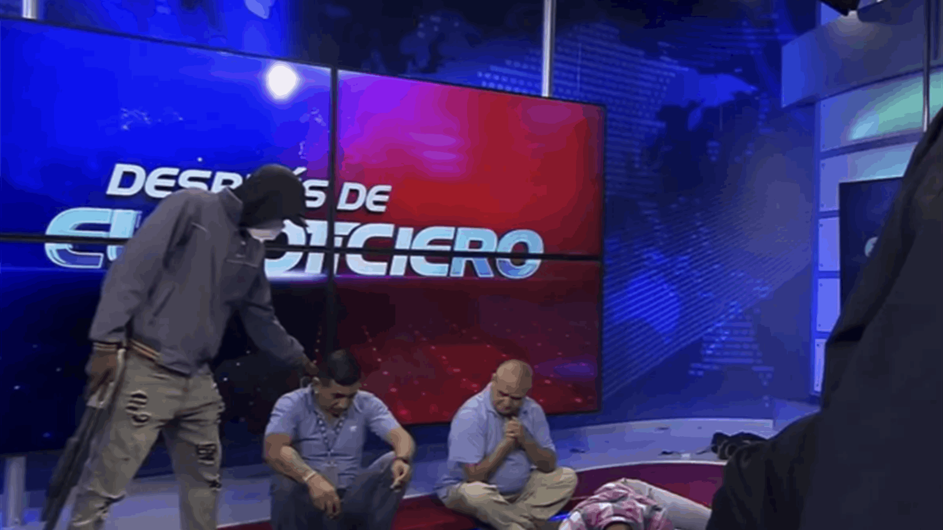 Gunmen in Ecuador storm TV studio in wave of violence