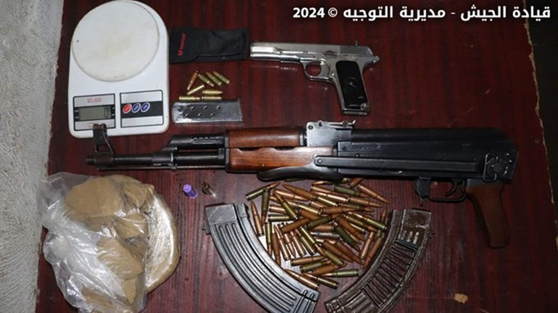 الجيش: تنفيذ عمليات دهم وتوقيف 11 مطلوبًا في إطار مهمات حفظ الأمن في مختلف المناطق