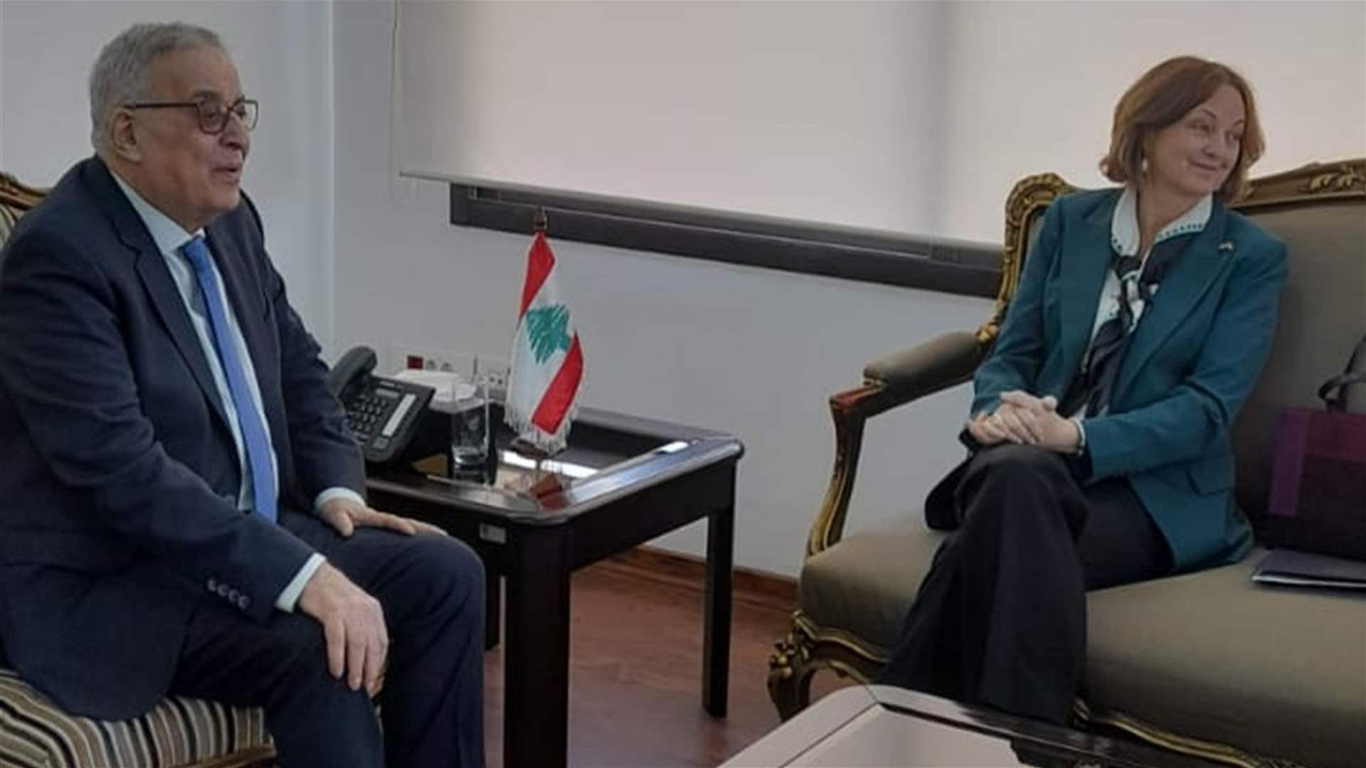 بوحبيب بعد لقائه جونسون: تلقينا بإرتياح جهوزية الولايات المتحدة للتوسط في إعادة الاستقرار الى الجنوب