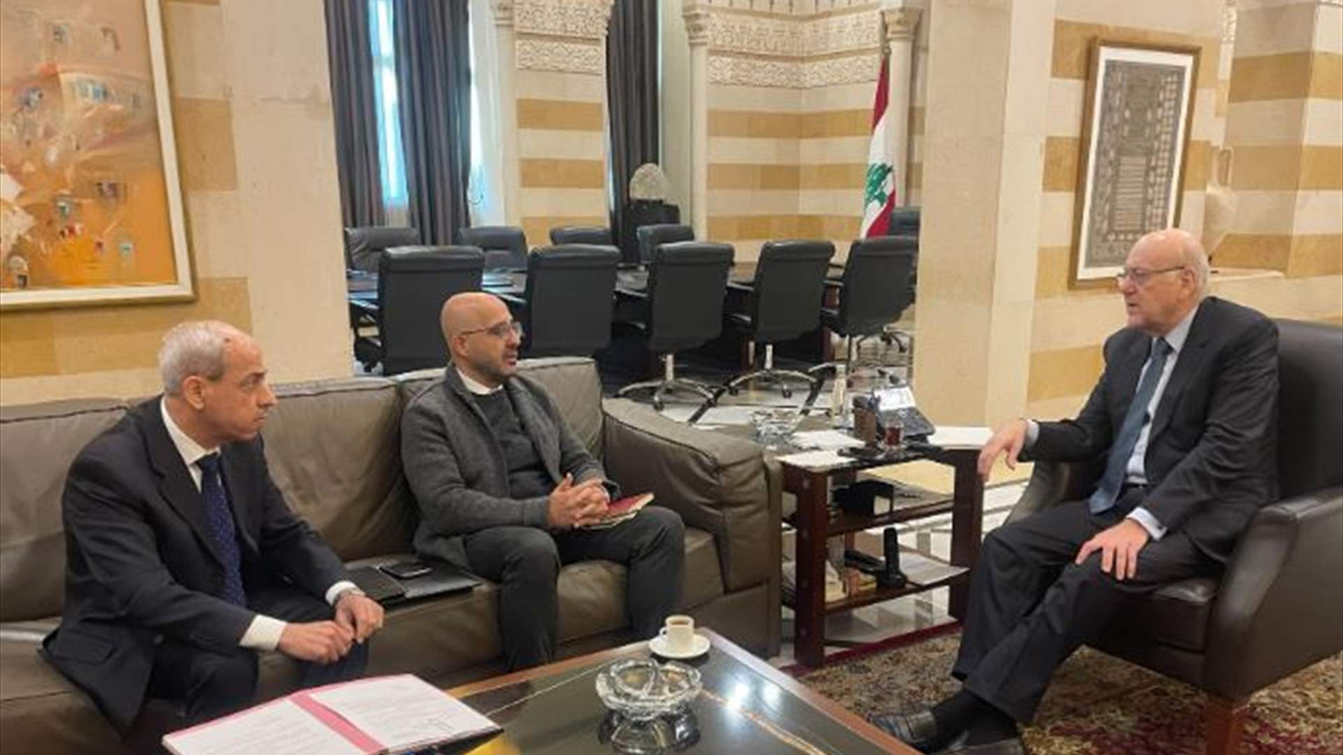 ميقاتي عرض مع وزير البيئة نتائج المسح الاولي لاضرار العاصفة.. وعلى "لجنة إدارة الكوارث والازمات" المتابعة