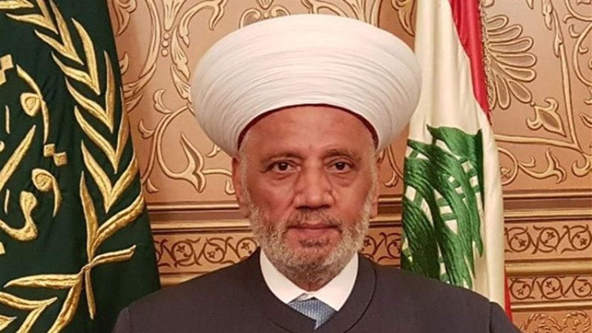 المفتي دريان غادر الى قطر على رأس وفد