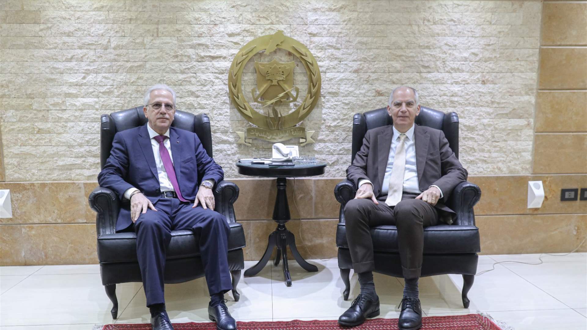 لقاء بين خطّار والسفير الفرنسيّ لاستعراض الدعم والبرامج الفرنسية المتخصصة للدفاع المدنيّ