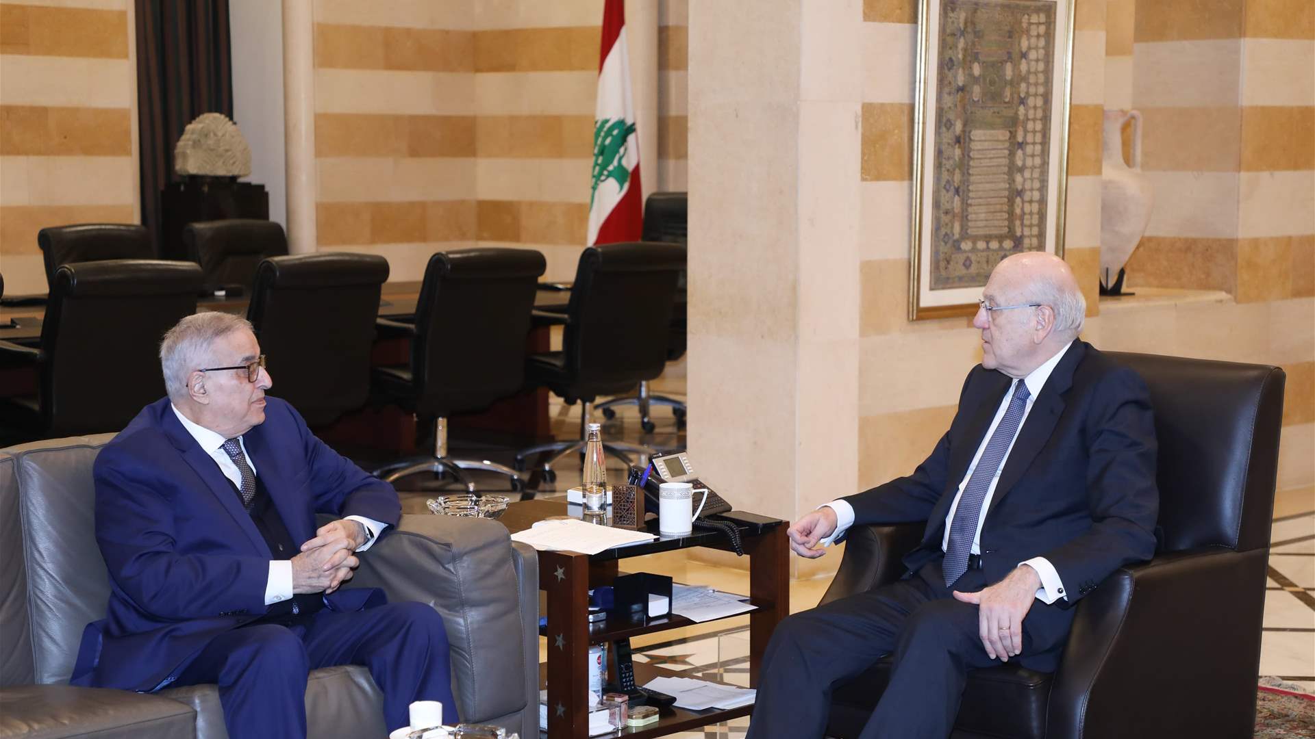 Mikati: We stand by Iraq against the Iranian bombardment suffered by the Kurdistan Region of Iraq