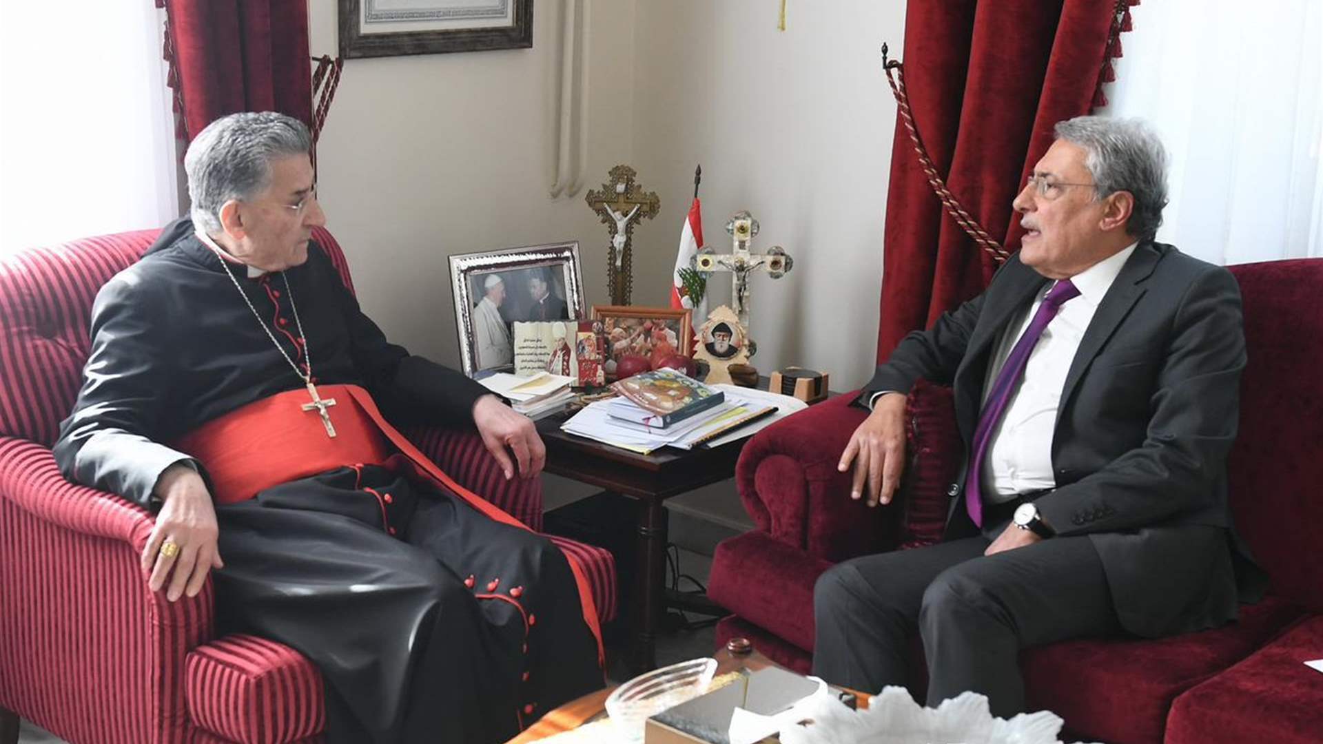 لقاء جمع وزير العدل بالراعي
