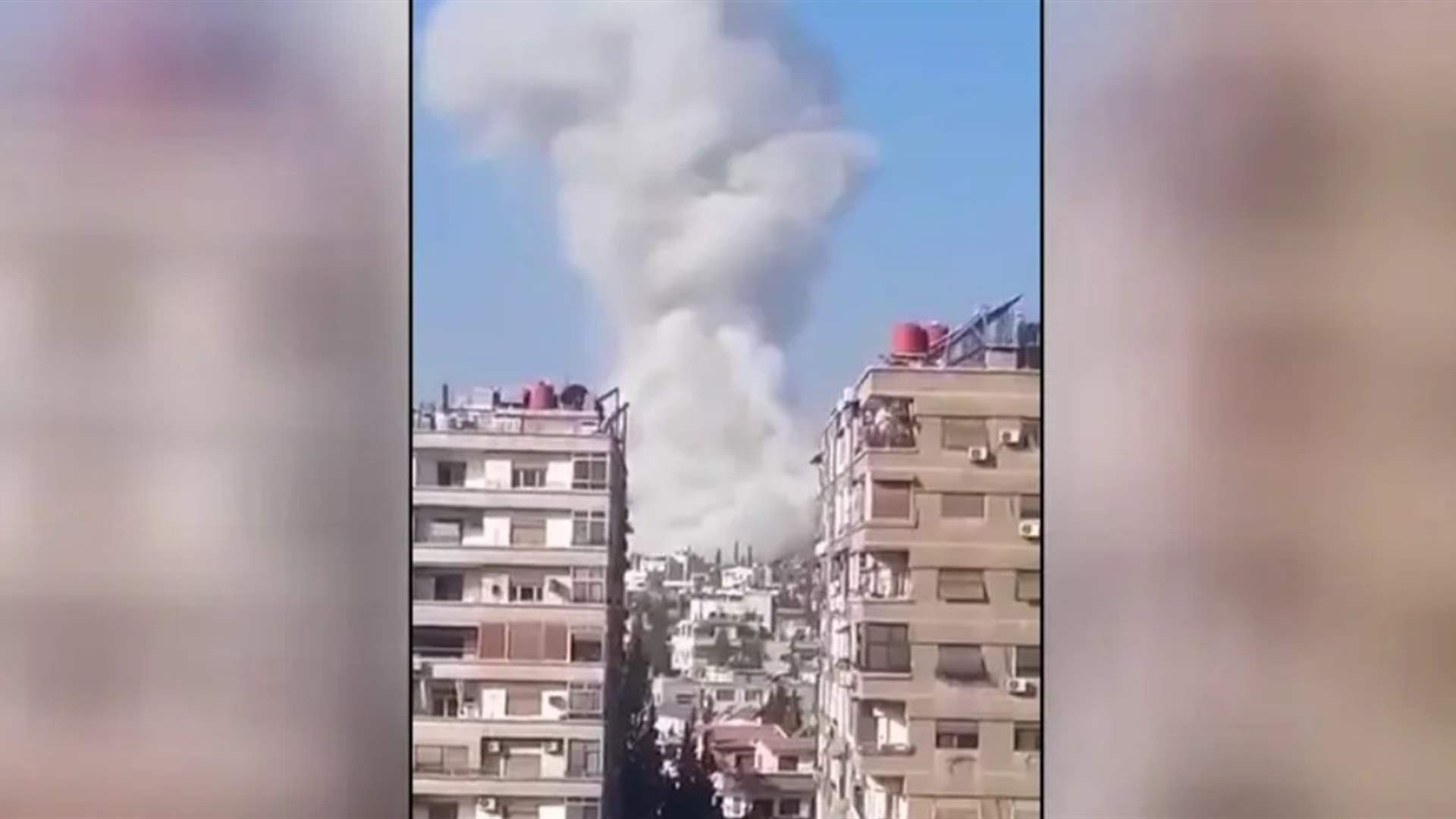 Israeli strike on a building in Damascus leaves five deaths 