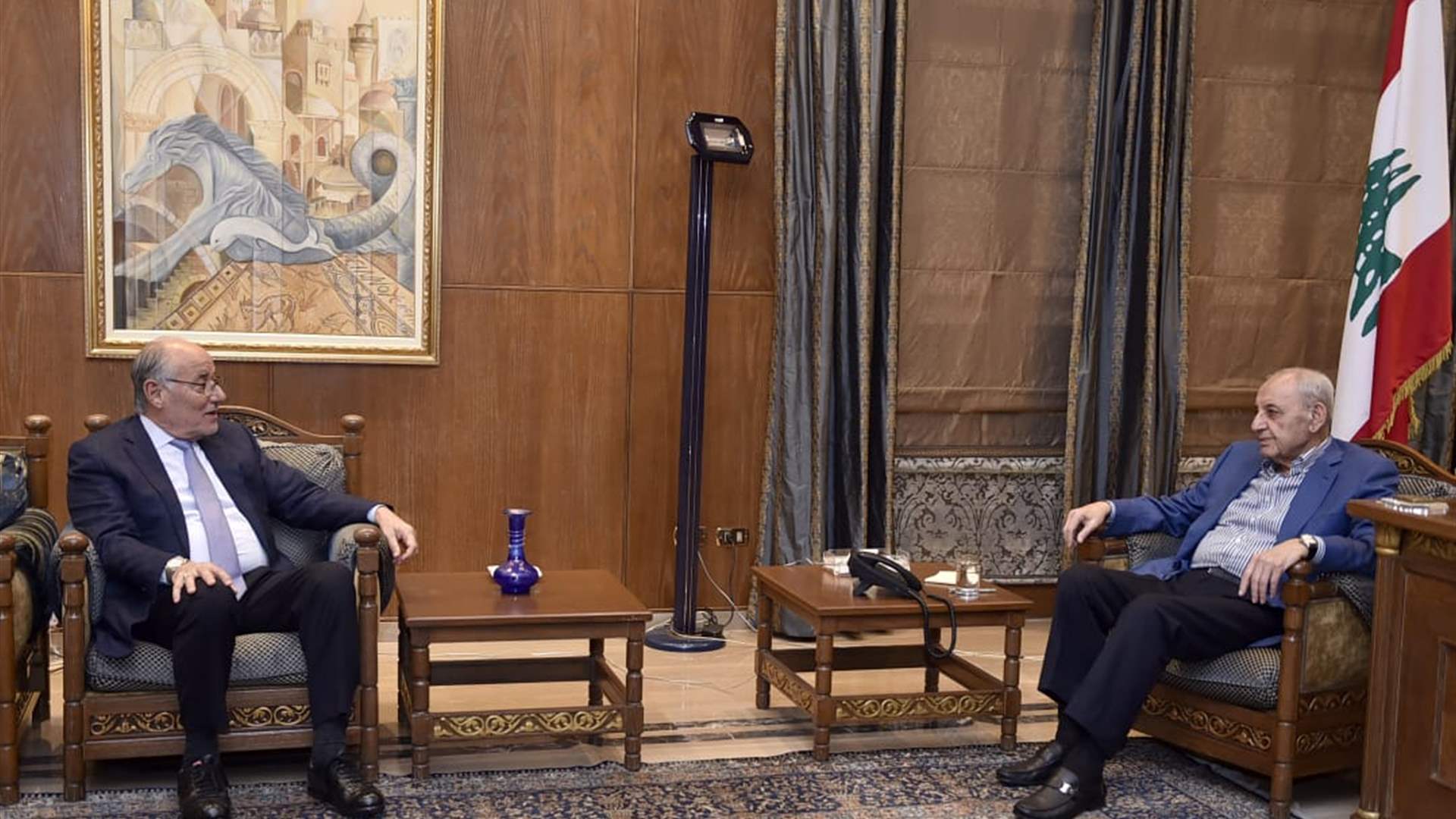بري تابع الأوضاع وشؤونًا تربوية خلال لقائه وزير التربية