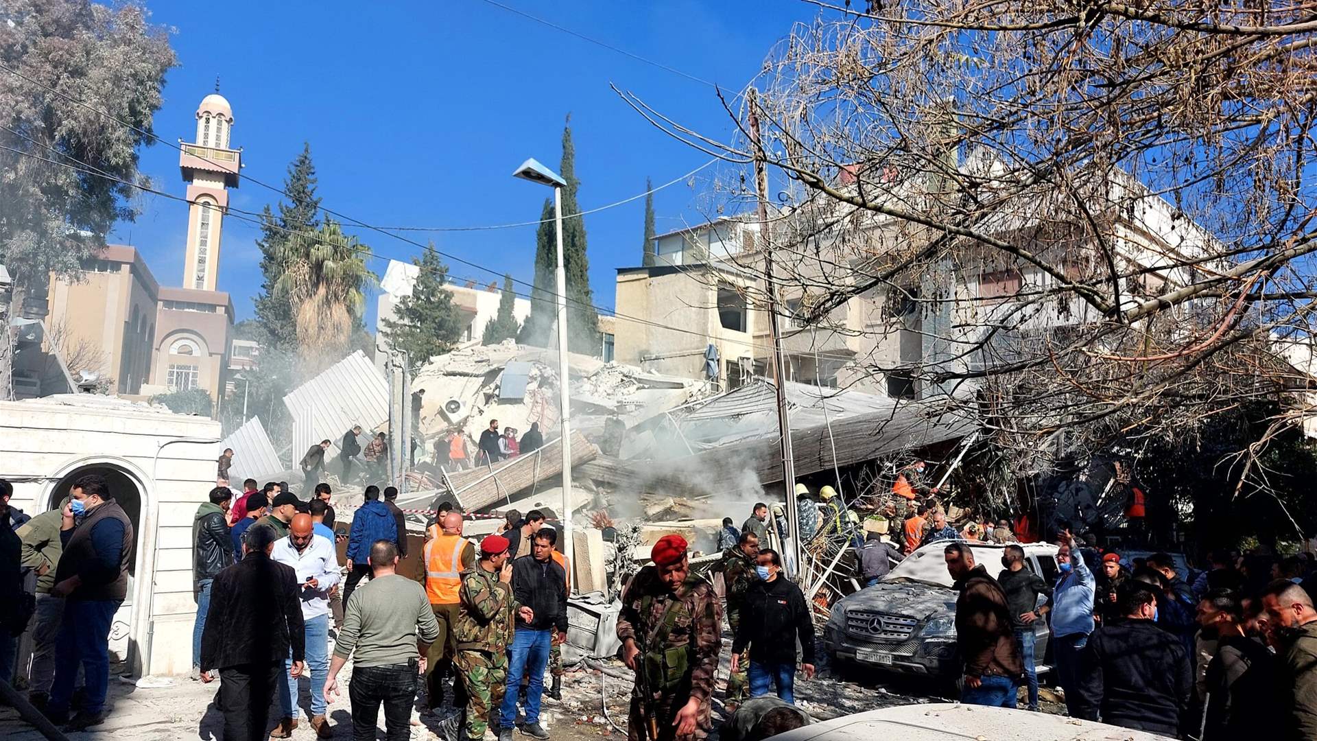 Israeli Airstrike Targets Iranian Military Advisors in Damascus, Killing Senior Intelligence Official