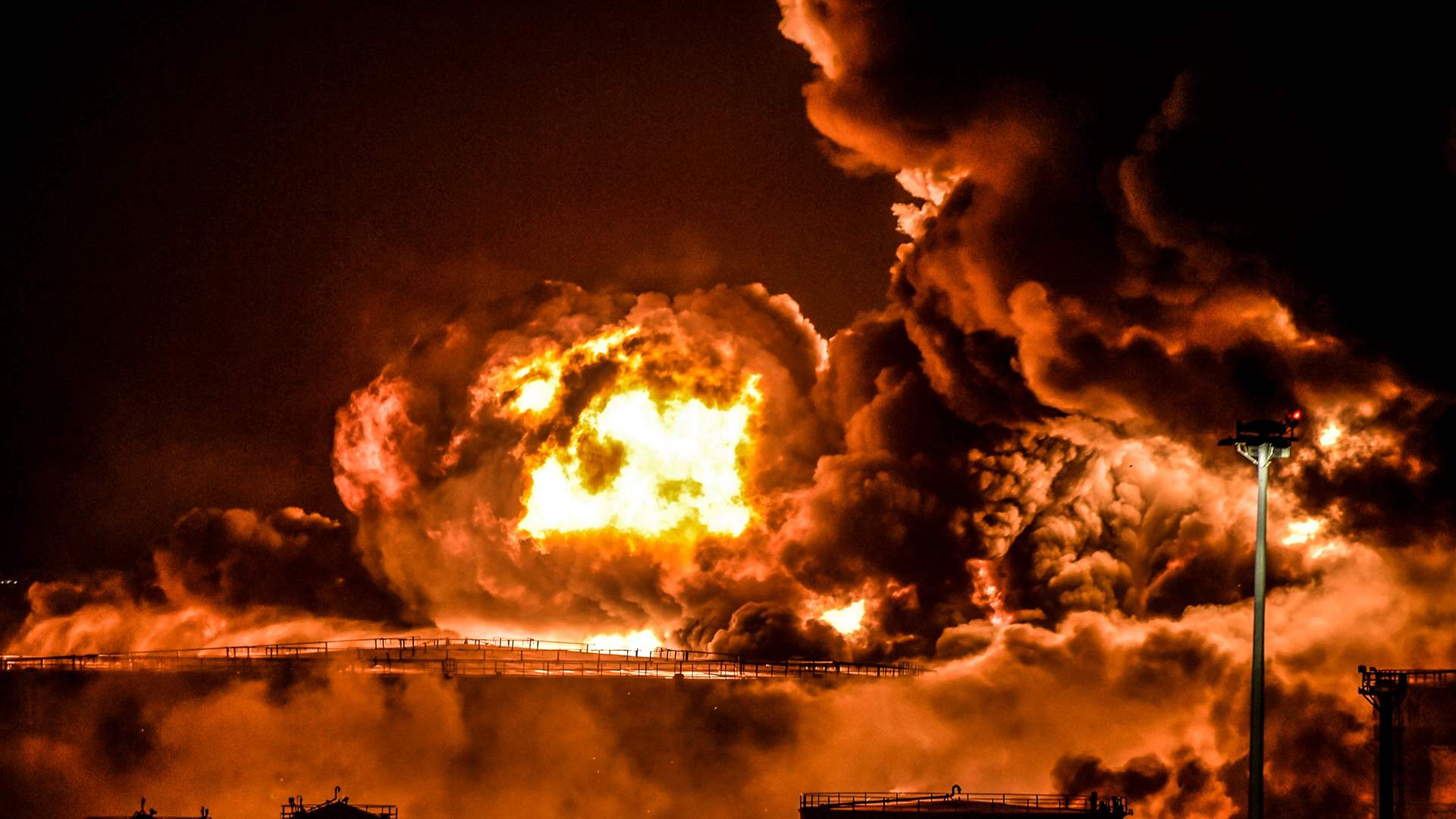 Fire breaks out at Russia's Novatek terminal on Baltic Sea
