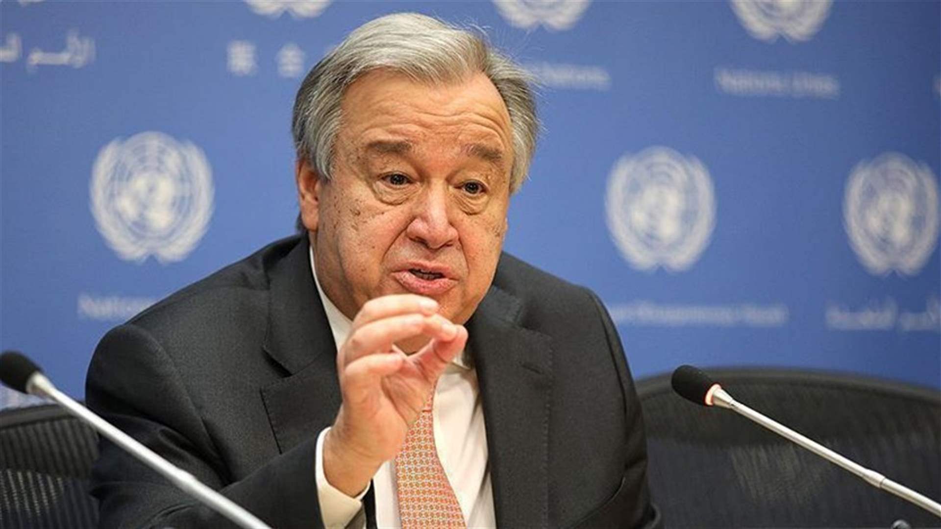Guterres condemns &#39;appalling&#39; killing of civilians in Gaza