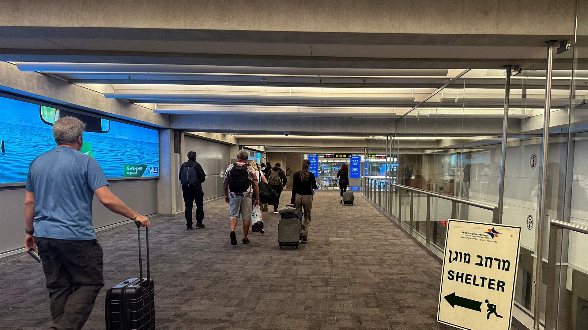 Tel Aviv airport traffic plunged in last three months of 2023
