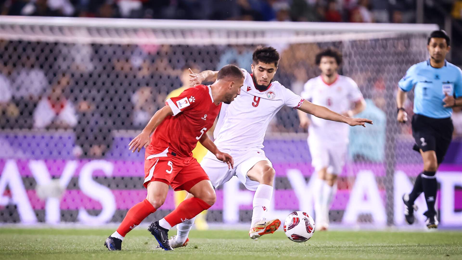 Lebanon exits the Asian Cup after losing to Tajikistan 2-1