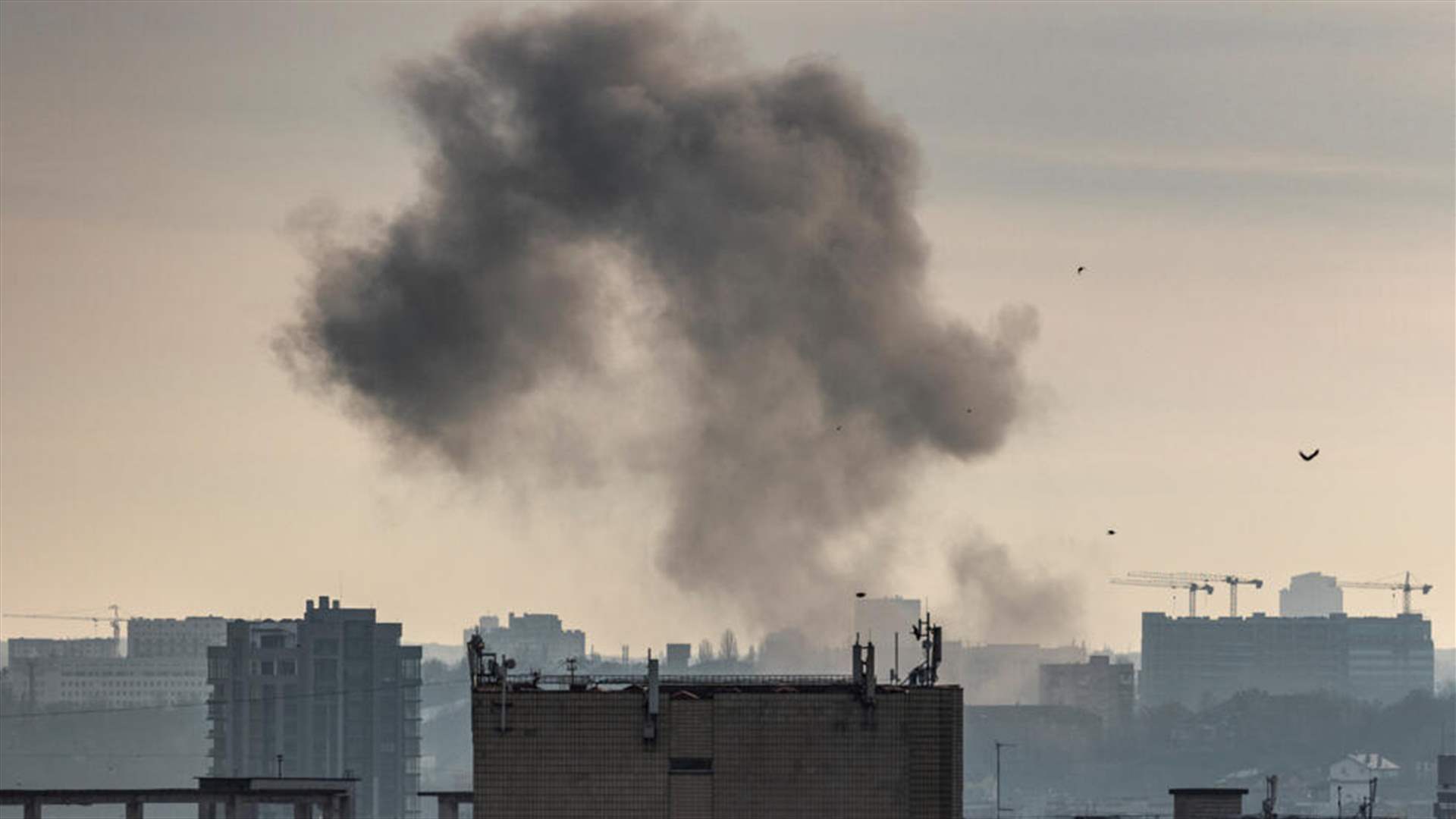 Ukrainian officials say explosions rock Kyiv, Kharkiv