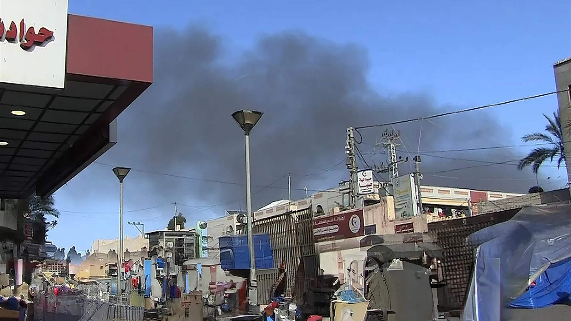 Hamas-affiliated Health Ministry says Israeli tanks are shelling a hospital in Gaza Strip 
