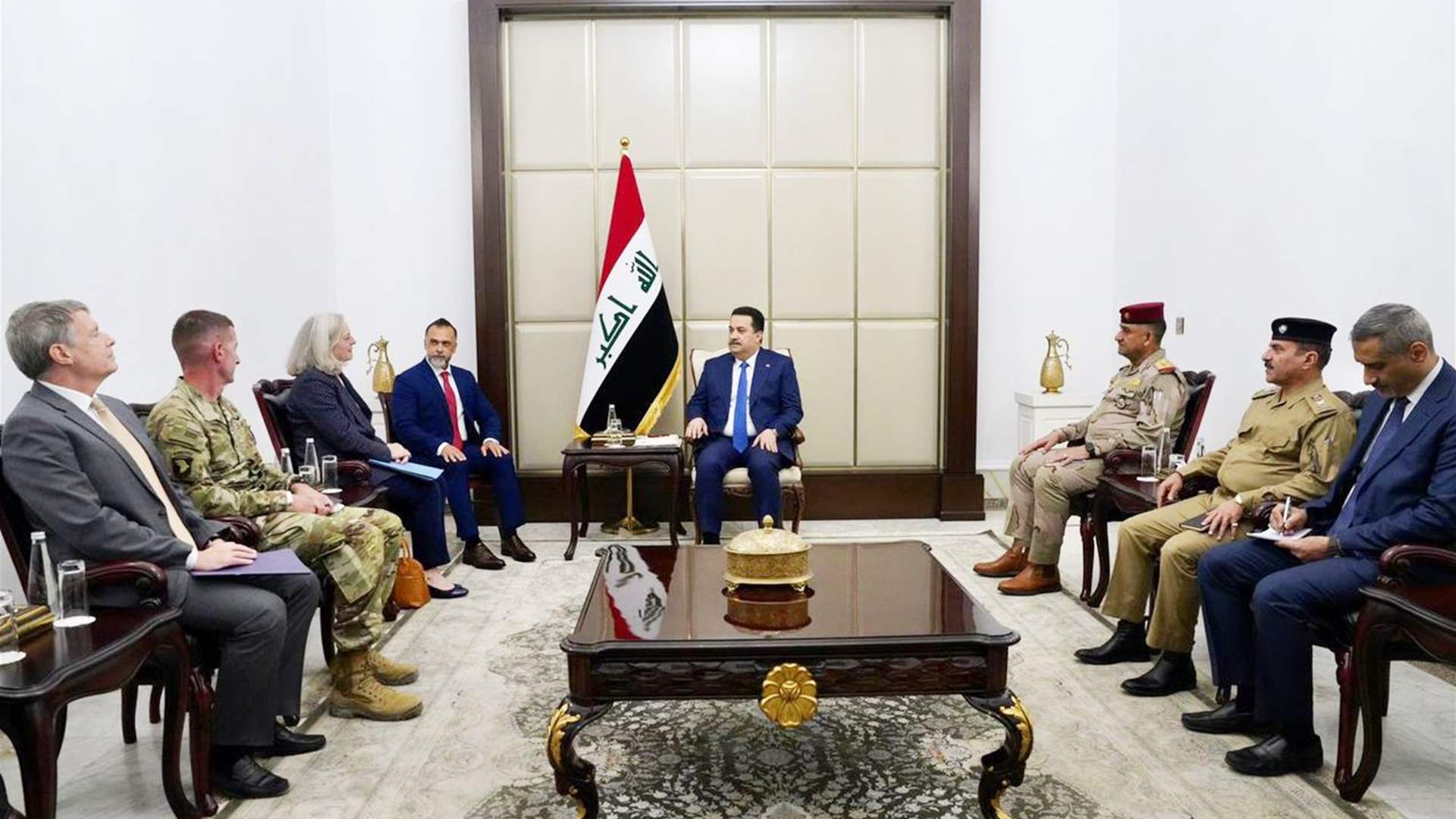 انطلاق المحادثات بين العراق والتحالف الدولي لإنهاء المهمة في البلاد