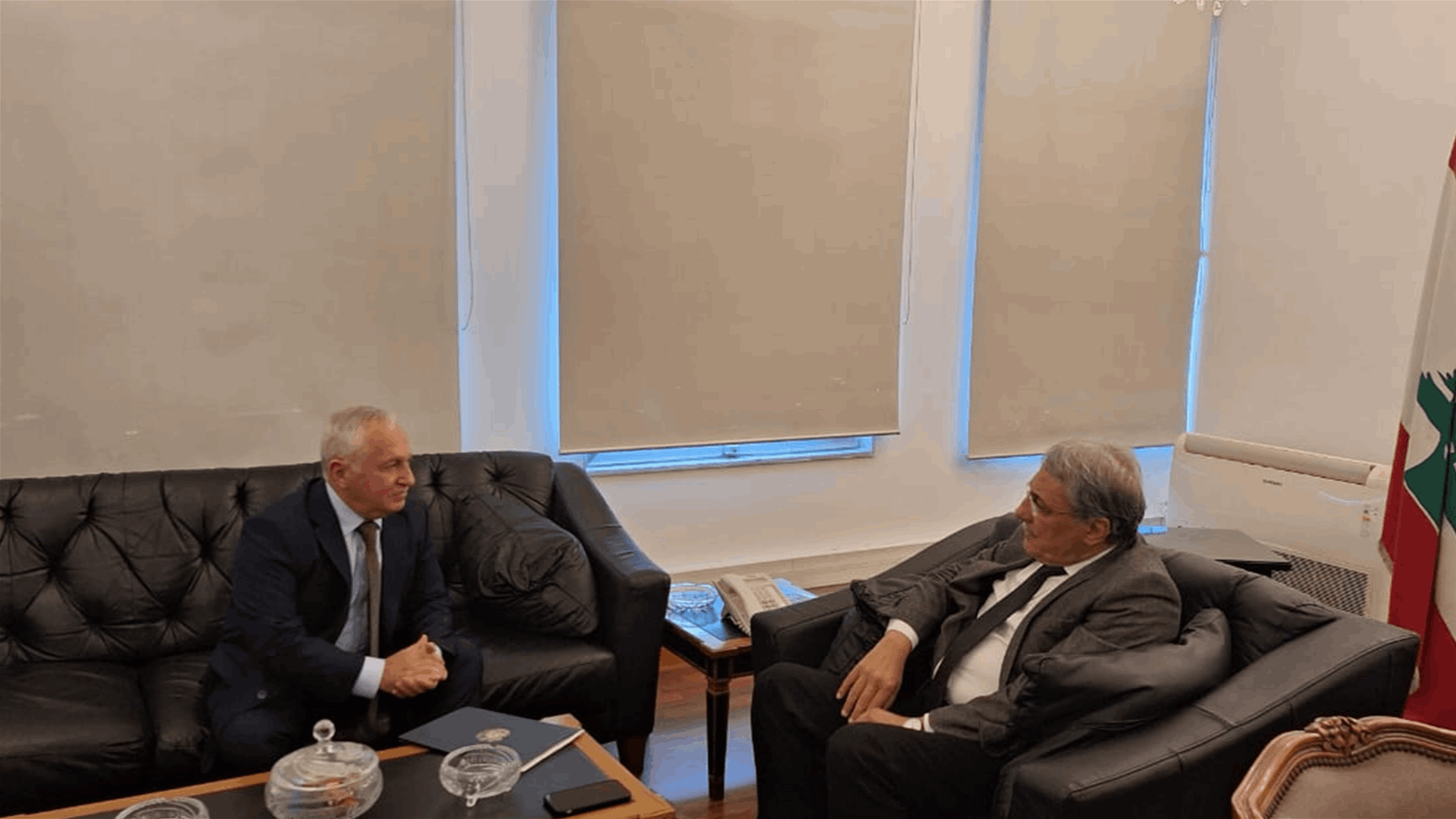  وزير العدل بحث وسفير ارمينيا في شؤون قضائية وسياسية