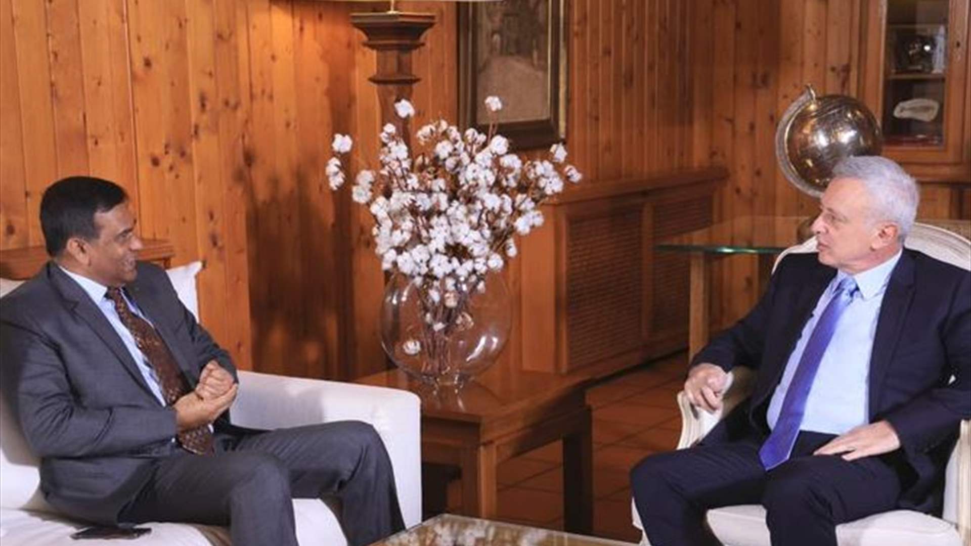 Frangieh meets Bangladeshi ambassador  