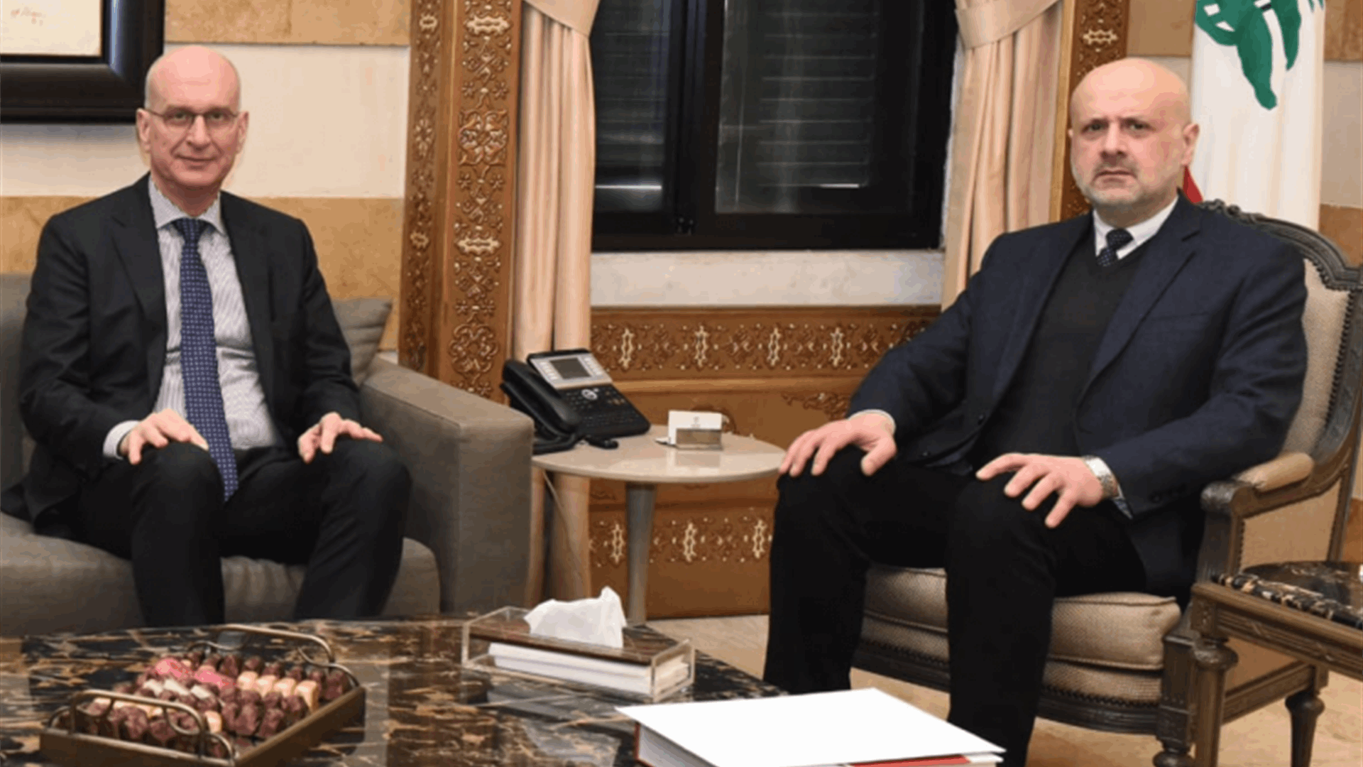 مولوي إستقبل سفير ألمانيا وبحث مع إدغار طرابلسي في شؤون بيروتية