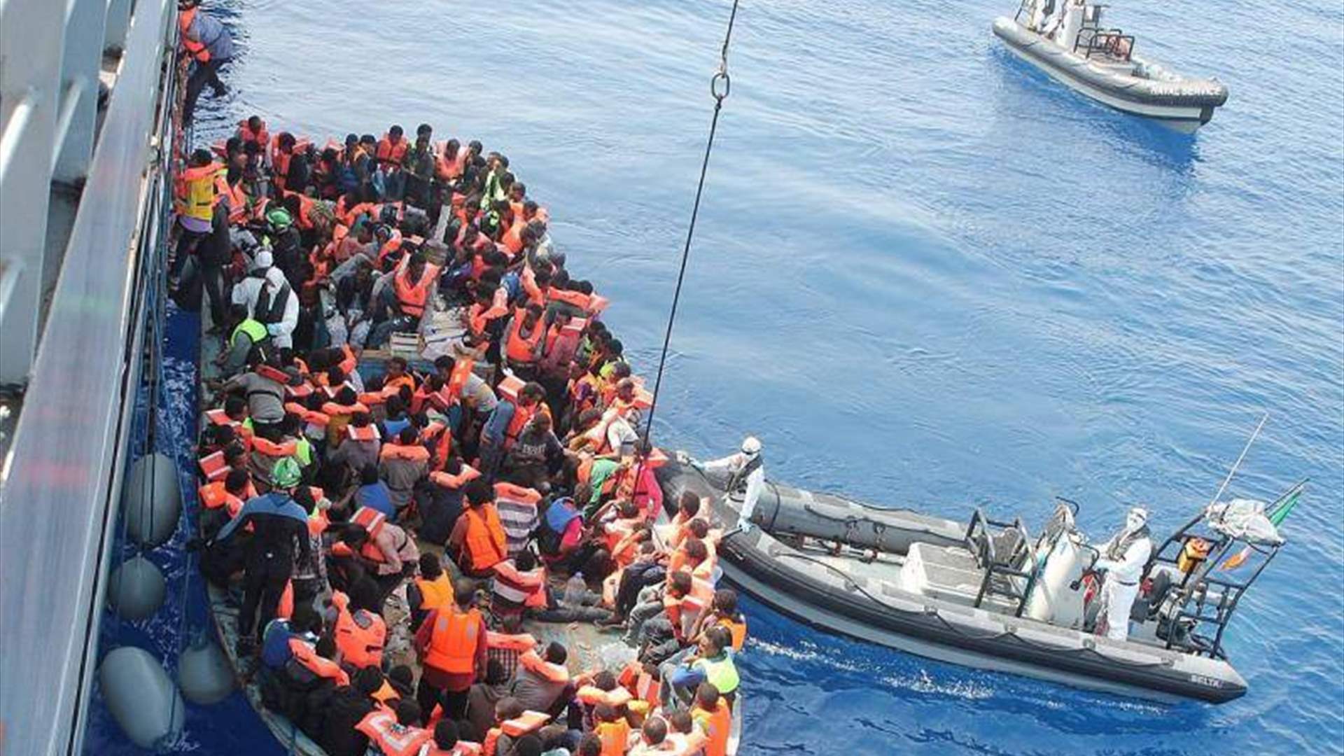 العثور على جثتي مهاجرين وإنقاذ 57 قبالة جزيرة يونانية