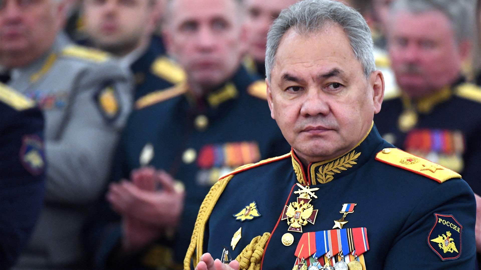 Russia&#39;s Defense Minister urges faster artillery production