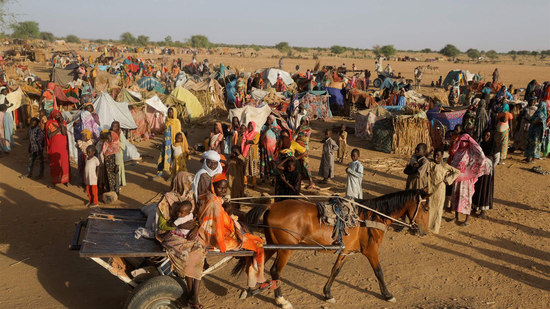 UN: War in Sudan causes displacement of &#39;approximately eight million&#39; people