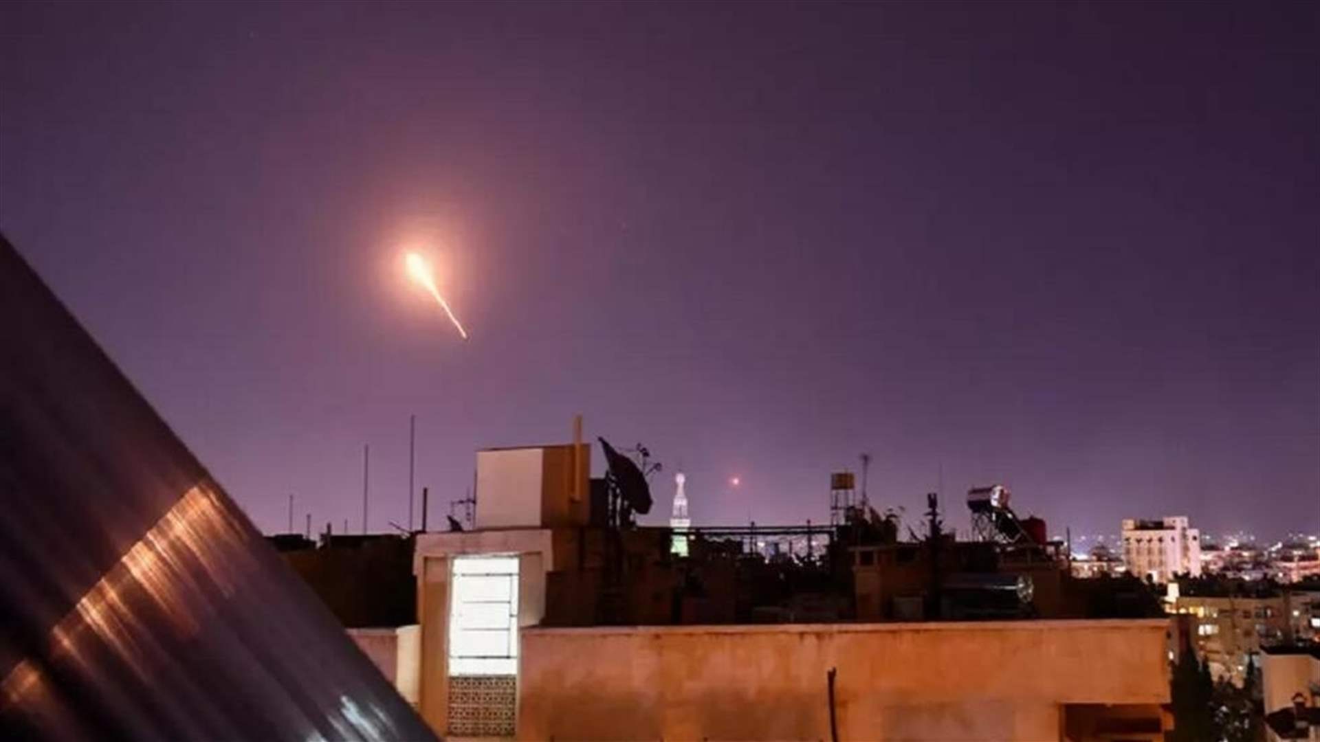الجيش السوري يقول إن إسرائيل استهدفت جنوب دمشق