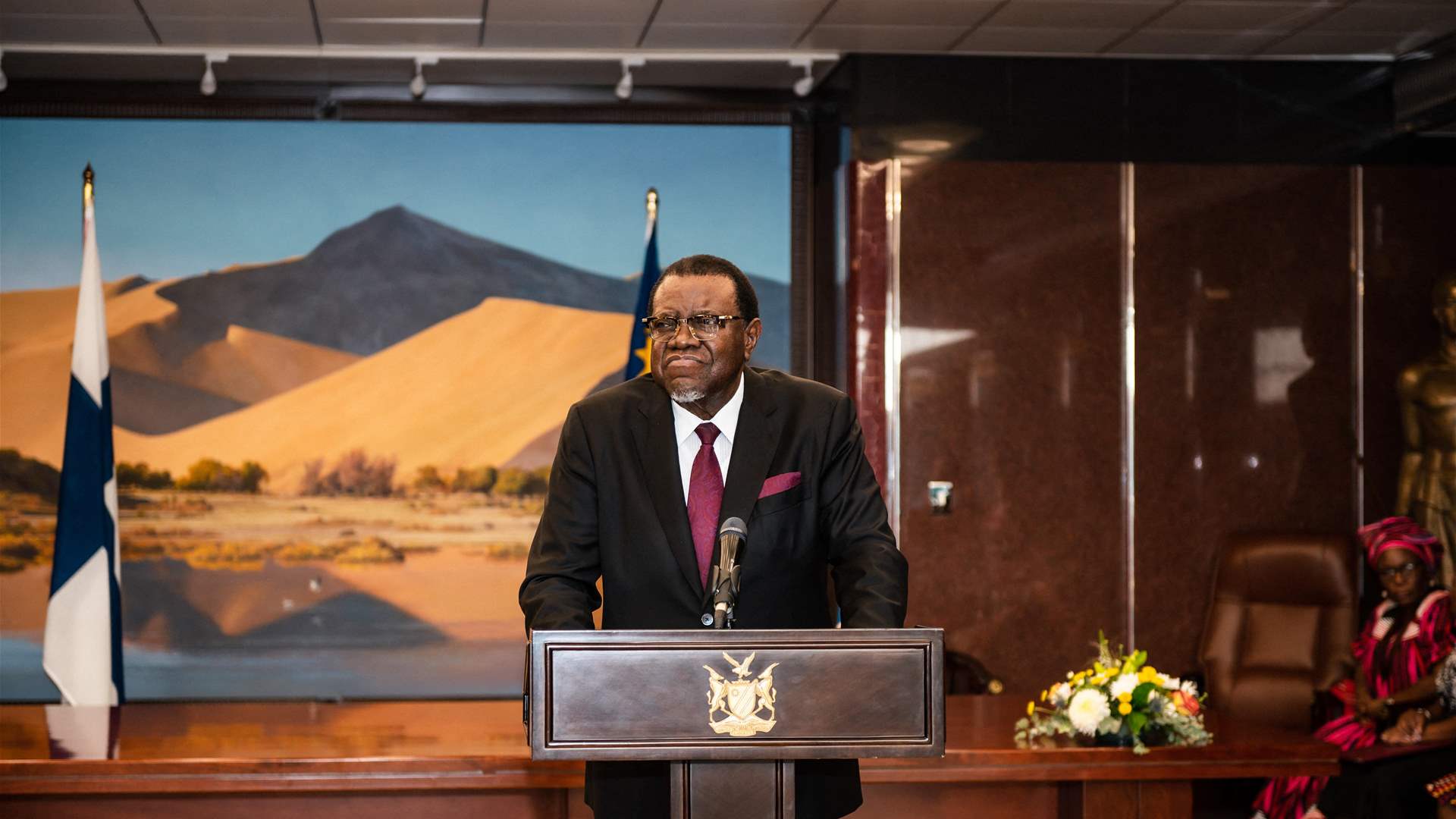 Namibia&#39;s President Hage Geingob dies after cancer diagnosis