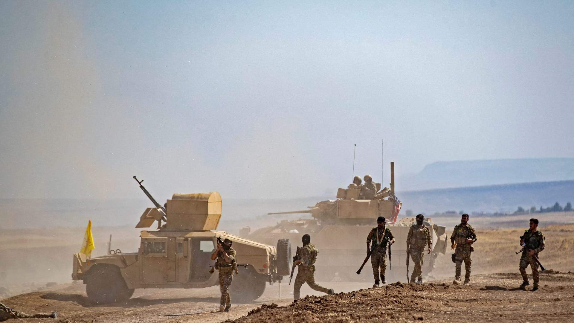 Syrian Kurdish forces: Six of our fighters killed in drone strike on US base 