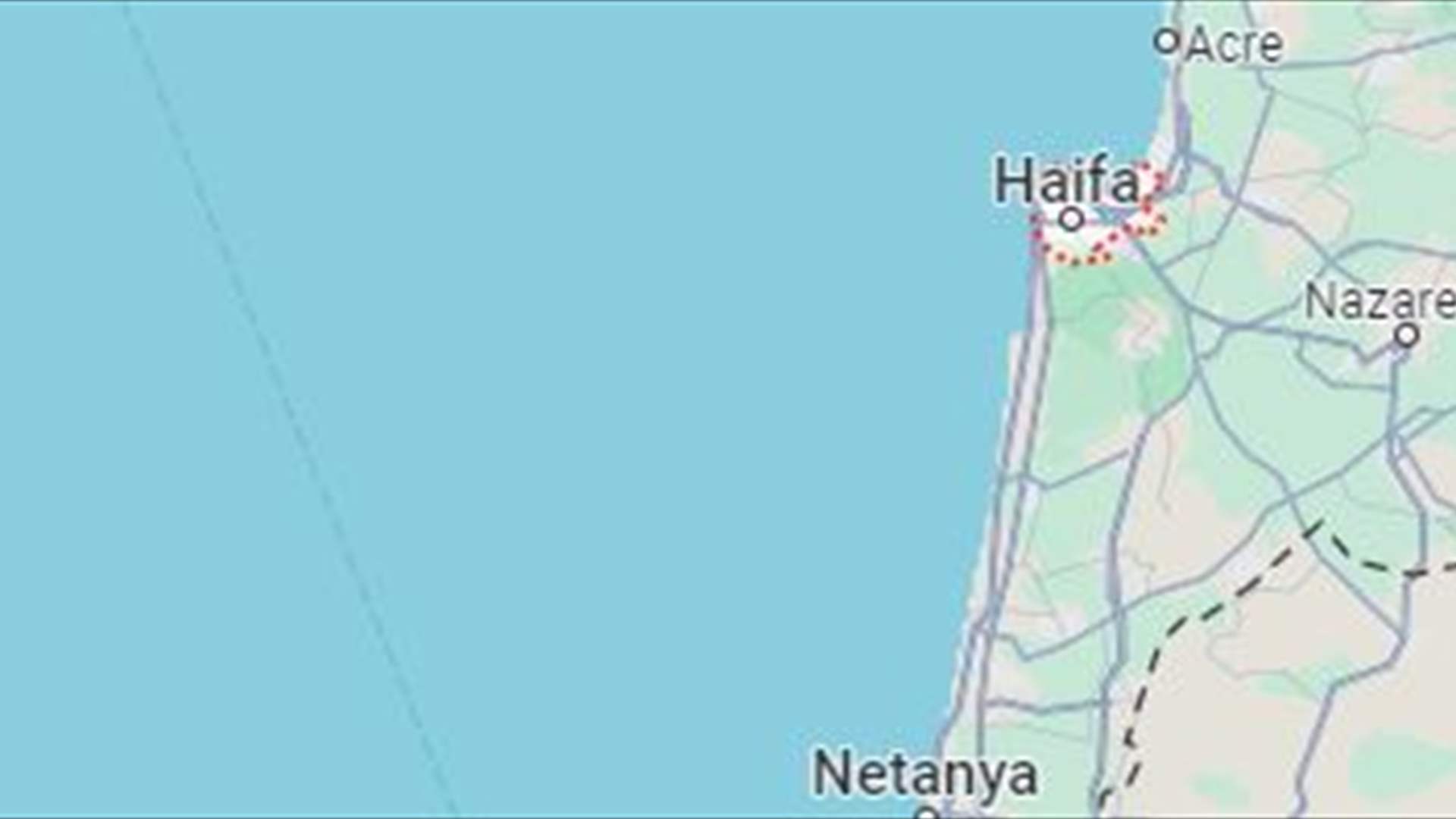 اسرائيل: اعترضنا "هدفا جويا مشتبها به" قبالة حيفا