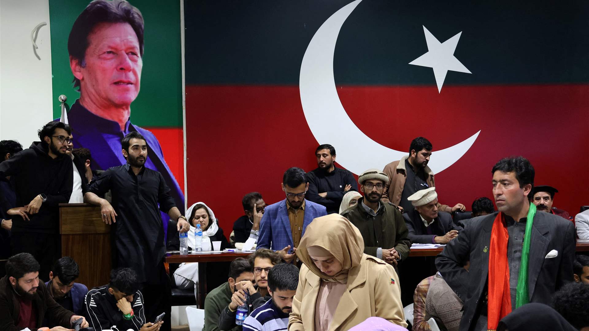 Pakistan's Imran Khan-backed independents lead as vote count concludes, website shows
