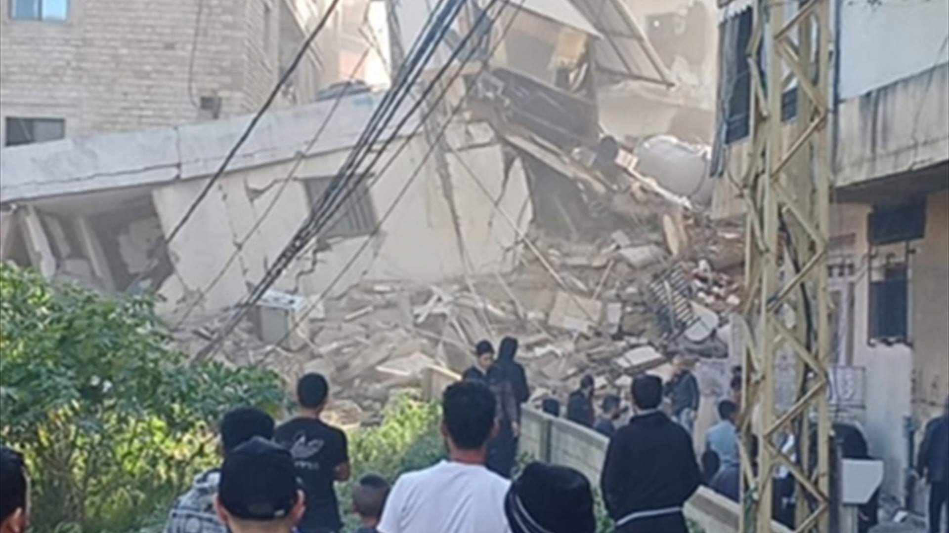 نقابة المالكين حملت الدولة مسؤولية إنهيار مبنى الشويفات