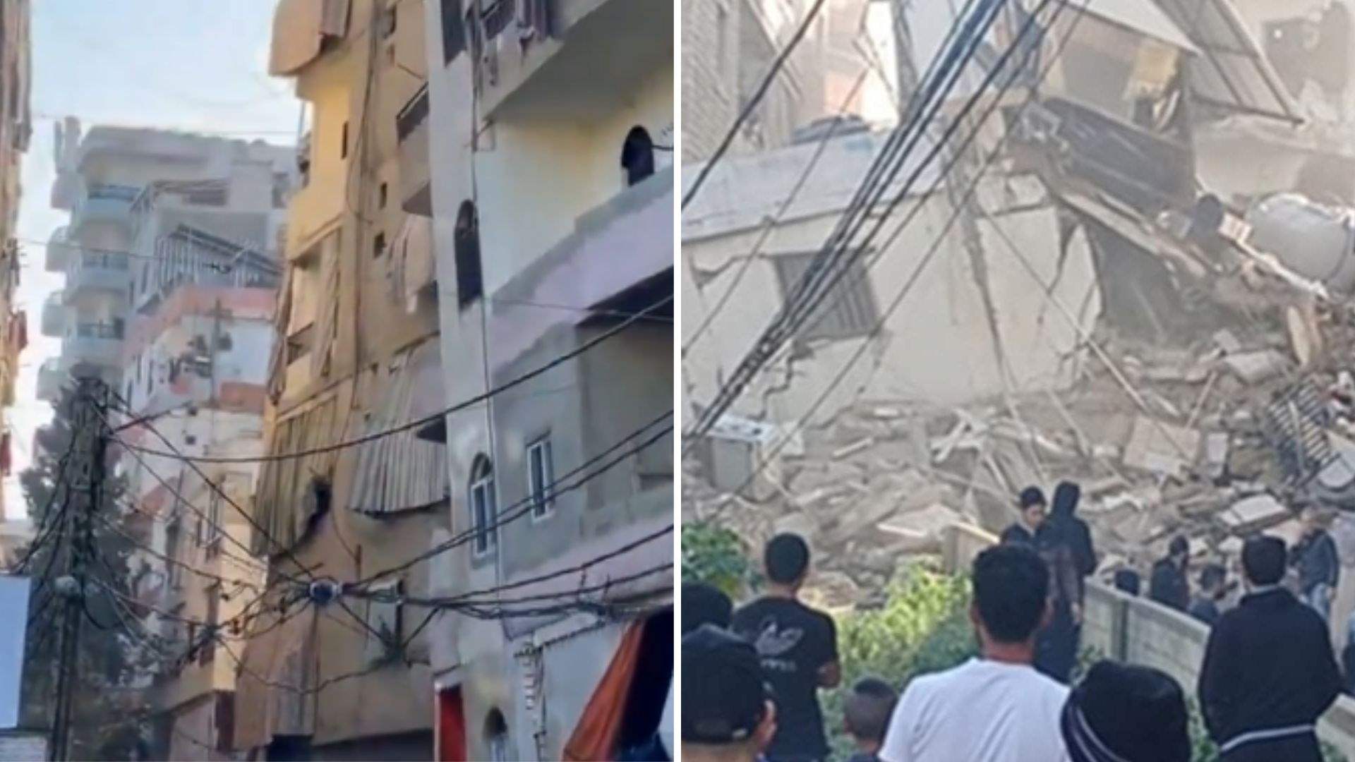 Building collapse in Choueifat: Families narrowly evade disaster 