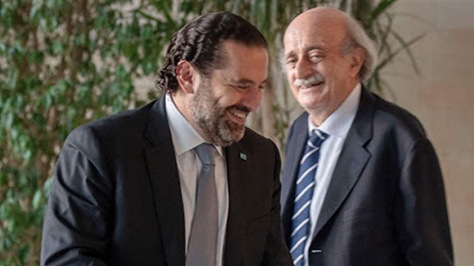 Efforts to reconcile Hariri with Joumblatt