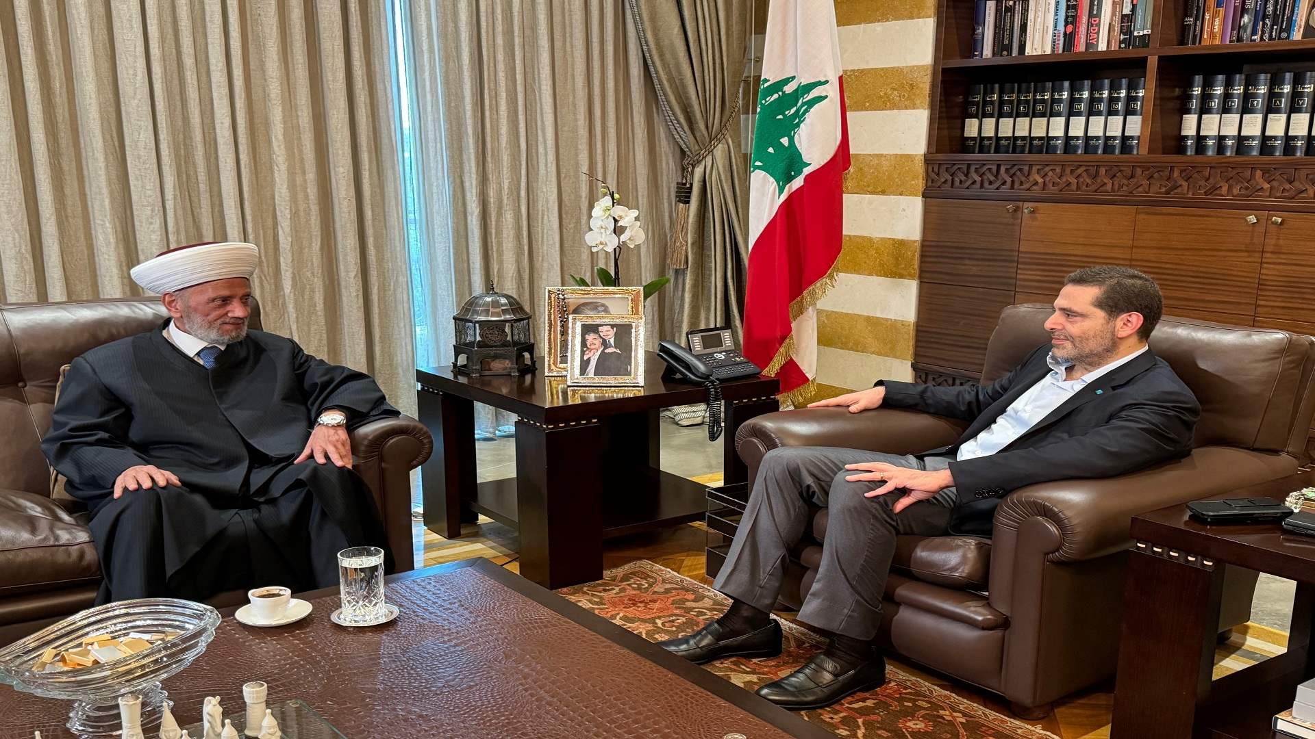 Grand Mufti commemorates martyr Rafic Hariri&#39;s legacy in Beirut