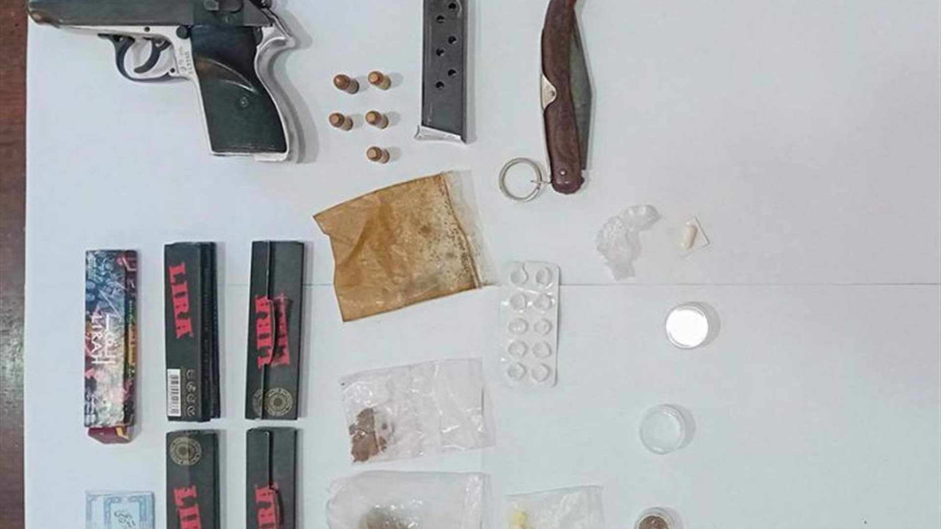 توقيف لبناني وسوري في منطقة الواجهة البحرية - بيروت لارتكابهما عدة جرائم