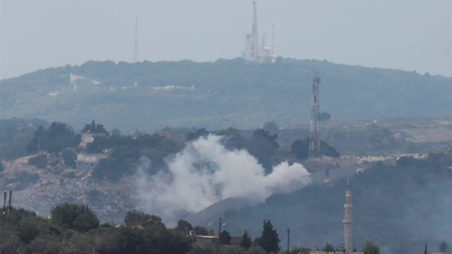 Israeli Army strikes Hezbollah military buildings in Southern Lebanon