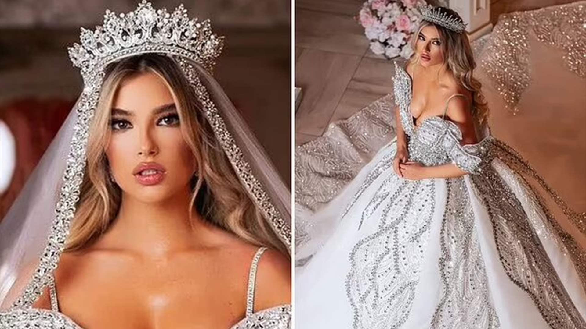 فستان زفاف مكشوف للغاية يحدث بلبلة بين المتابعين... وانقسام في الآراء! (فيديو وصور)