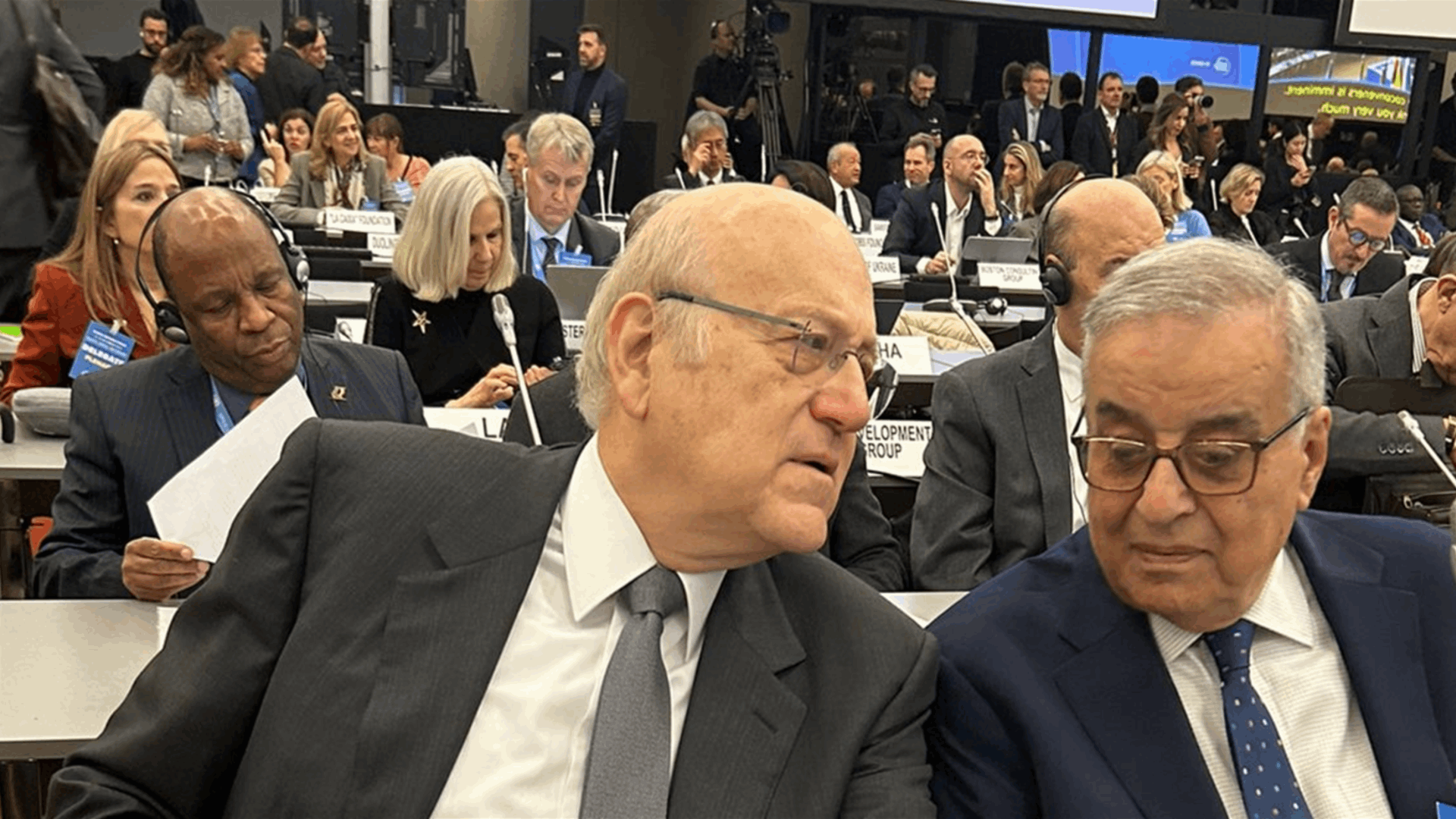 ميقاتي اجتمع مع ايمي بوب في ميونيخ في حضور بو حبيب: لبنان يرفض استرجاع اي نازح يهاجر عبر القنوات غير الشرعية